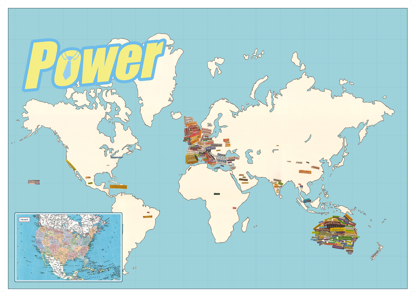 Power - map