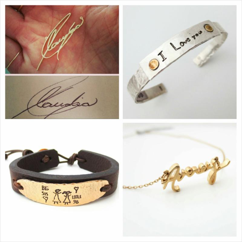 Create Custom Signatures and Pictures exclusively at Nan Lee Jewelry