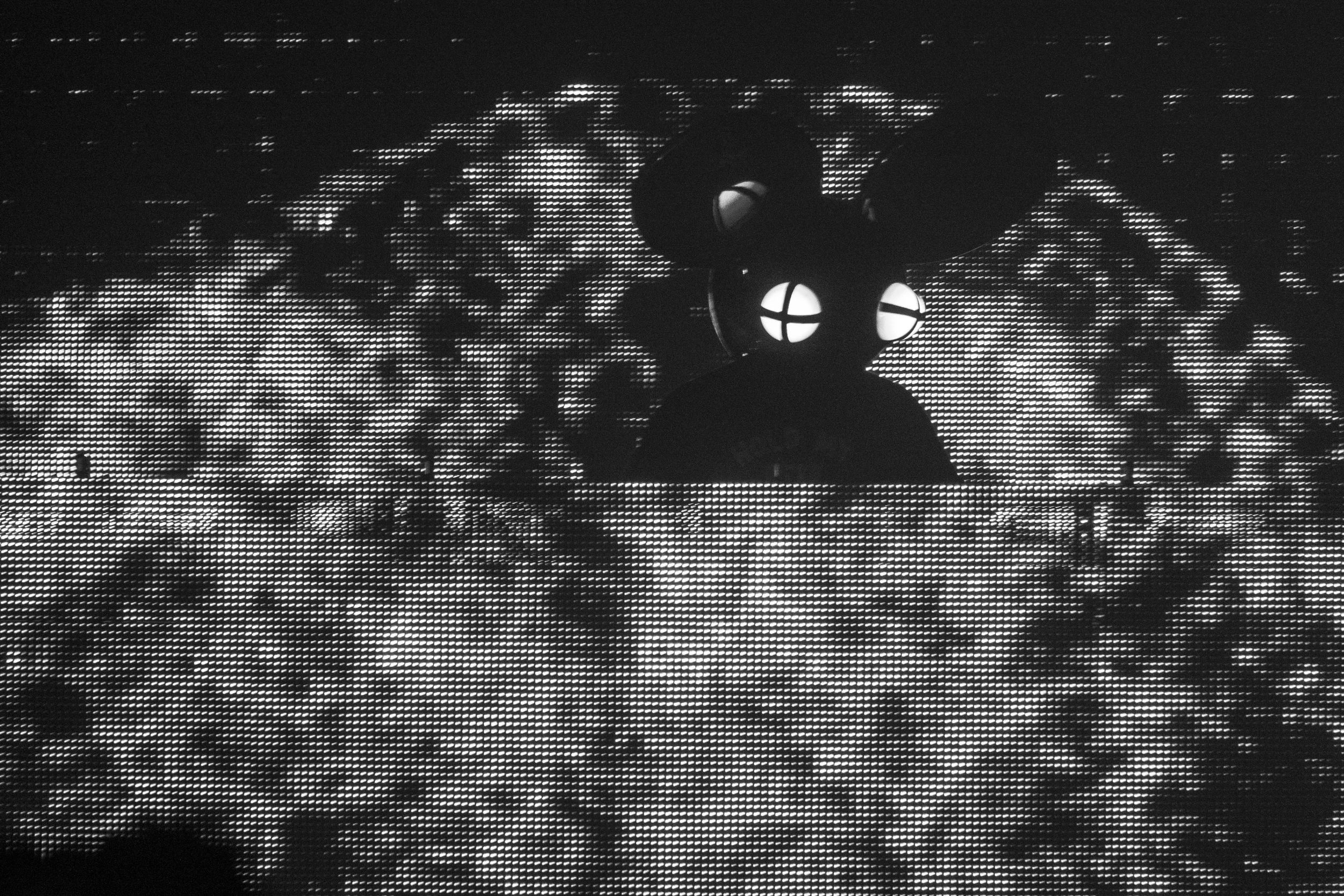 Deadmau5 B&W @ Hard Day of the Dead 2015