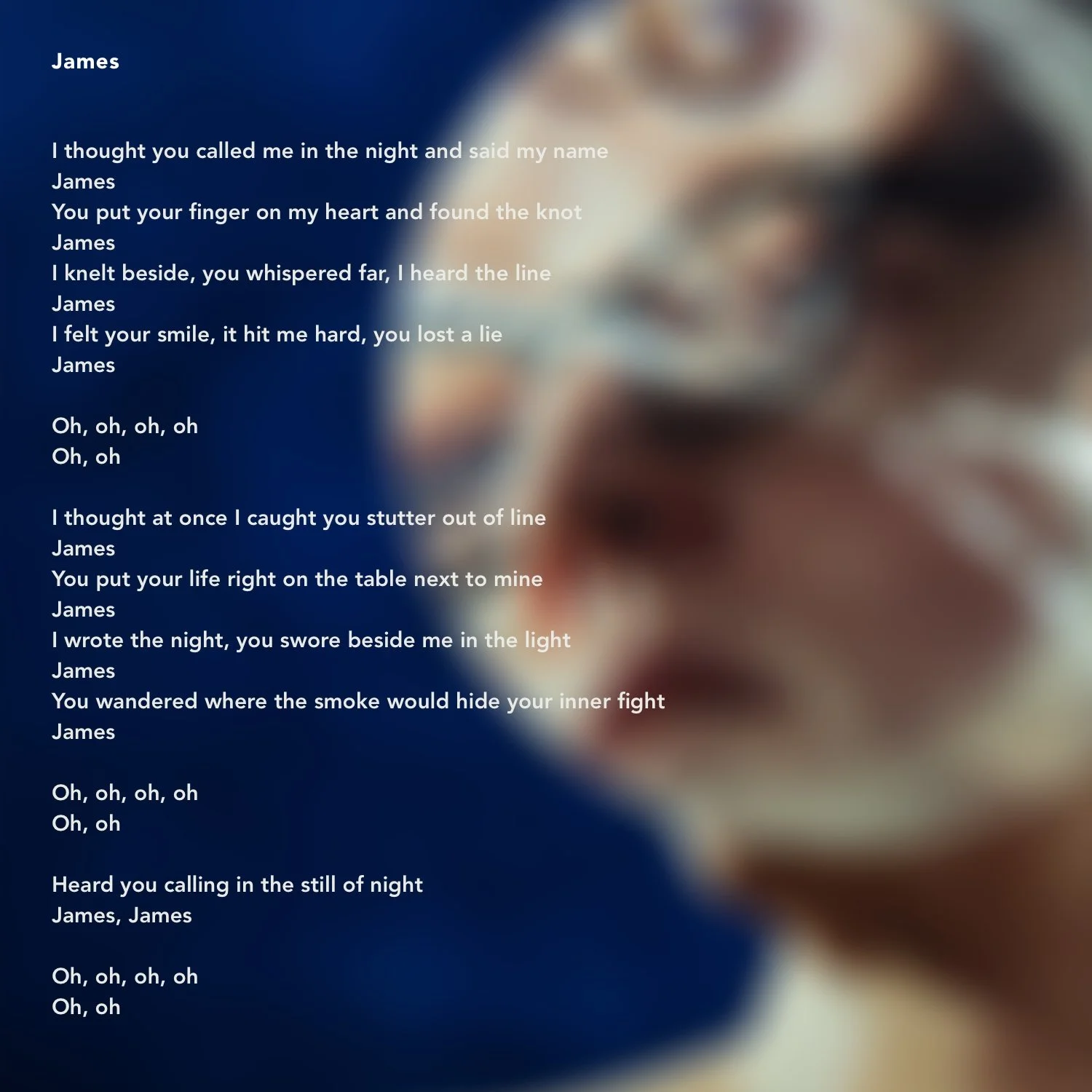 Jordan Hunt — James, lyrics, 2026