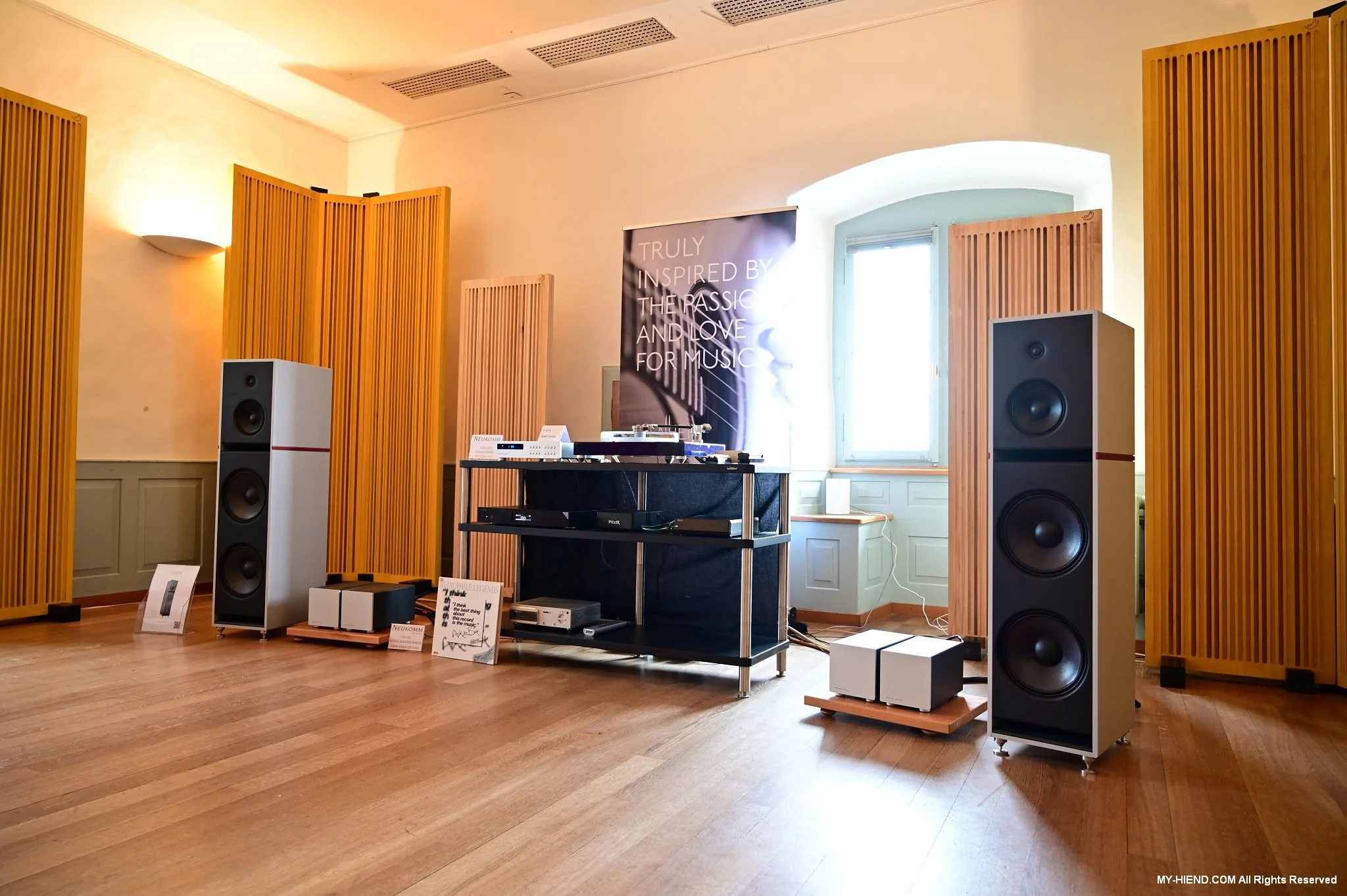      

 
   We are delighted to take part in the Klangschloss event 2026, from March 27–29, in Greifensee, Switzerland.  You will have the opportunity to experience the  Stenheim Alumine Two.Five  and  Alumine Five SX loudspeakers  in  Room “P”  (Pfa