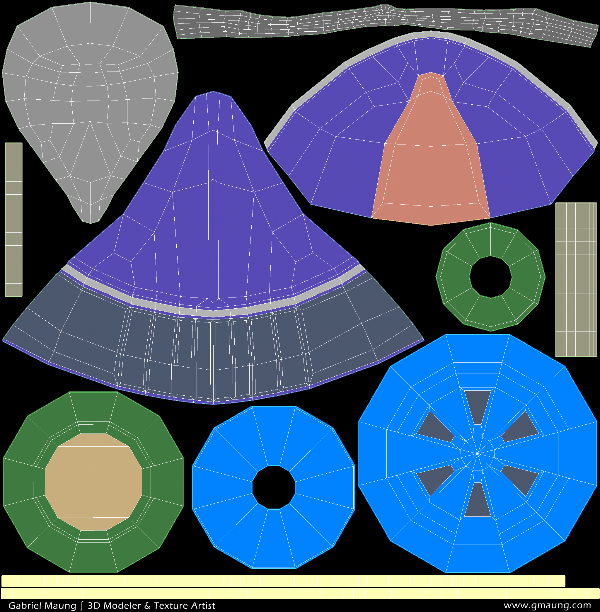 UVs on Color ID Map