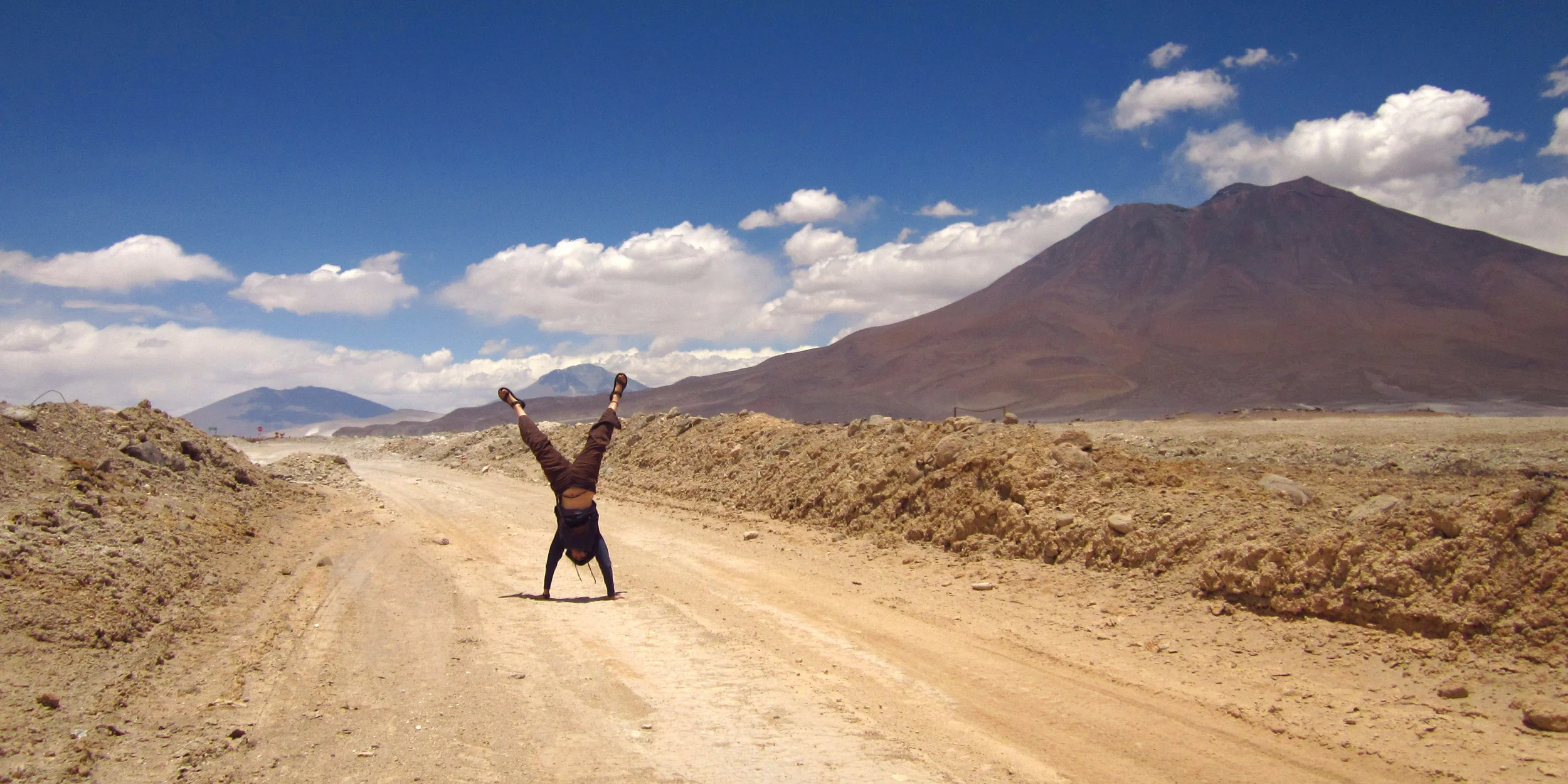 Bolivia 2012, Handstand on 4600m