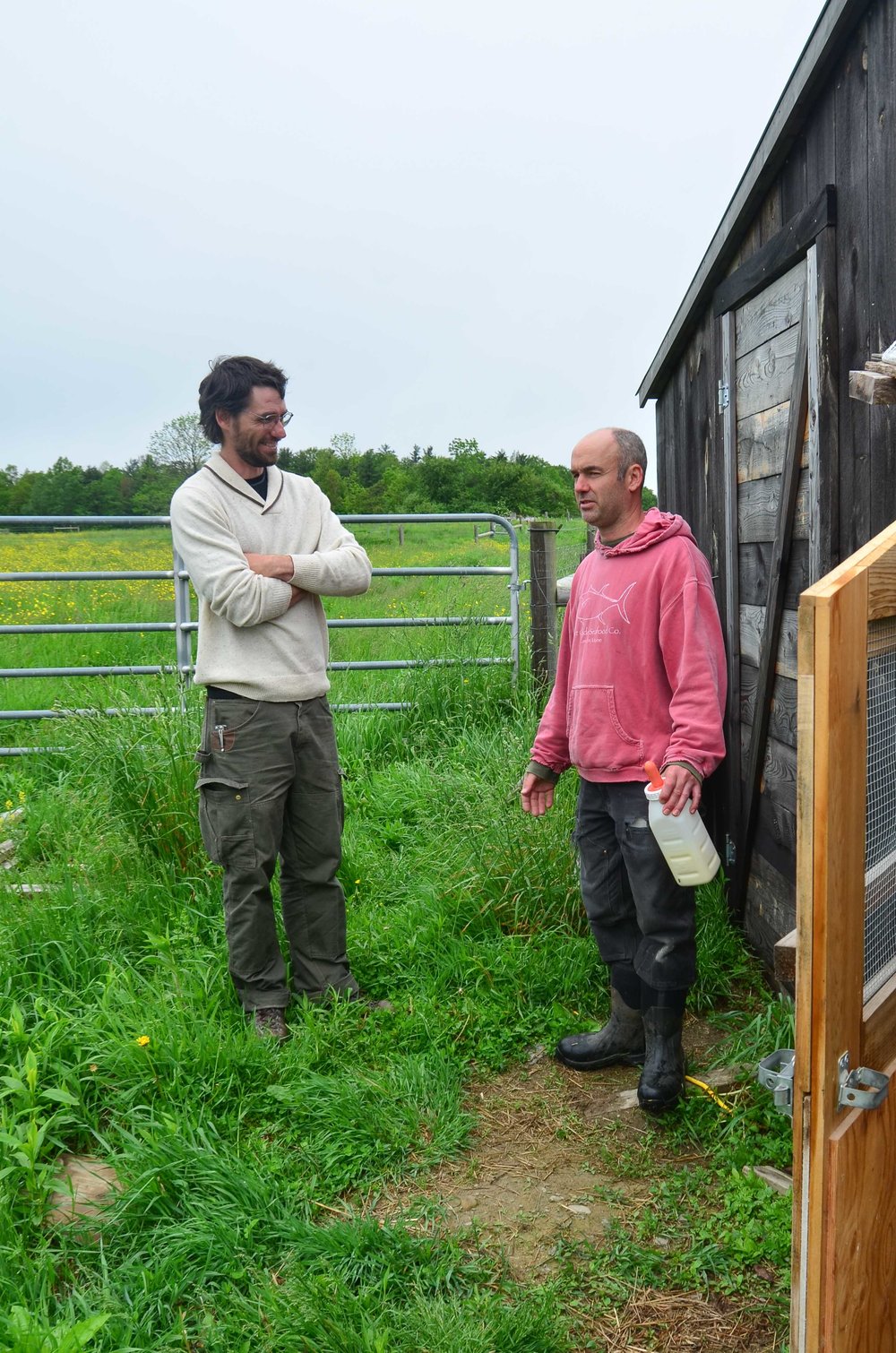 Brendan and Jeb doing Farm talk