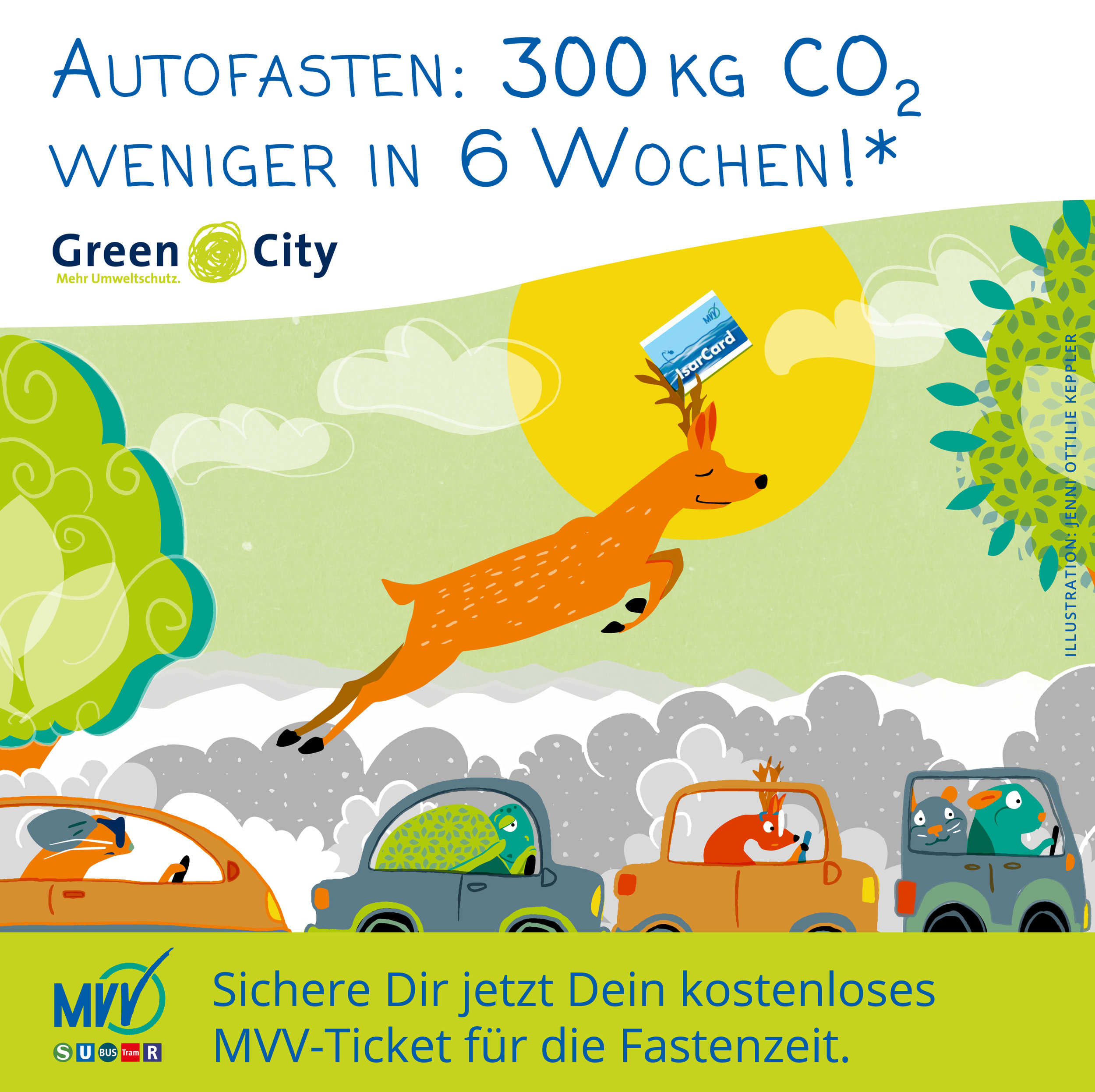 Autofasten Aktion MVV München