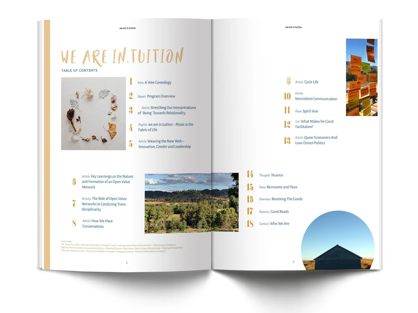 We Are In.Tuition – Design for a fieldbook full of inspiration