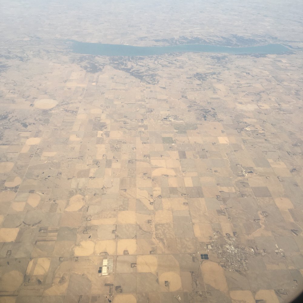 Agriculture in the middle of the country