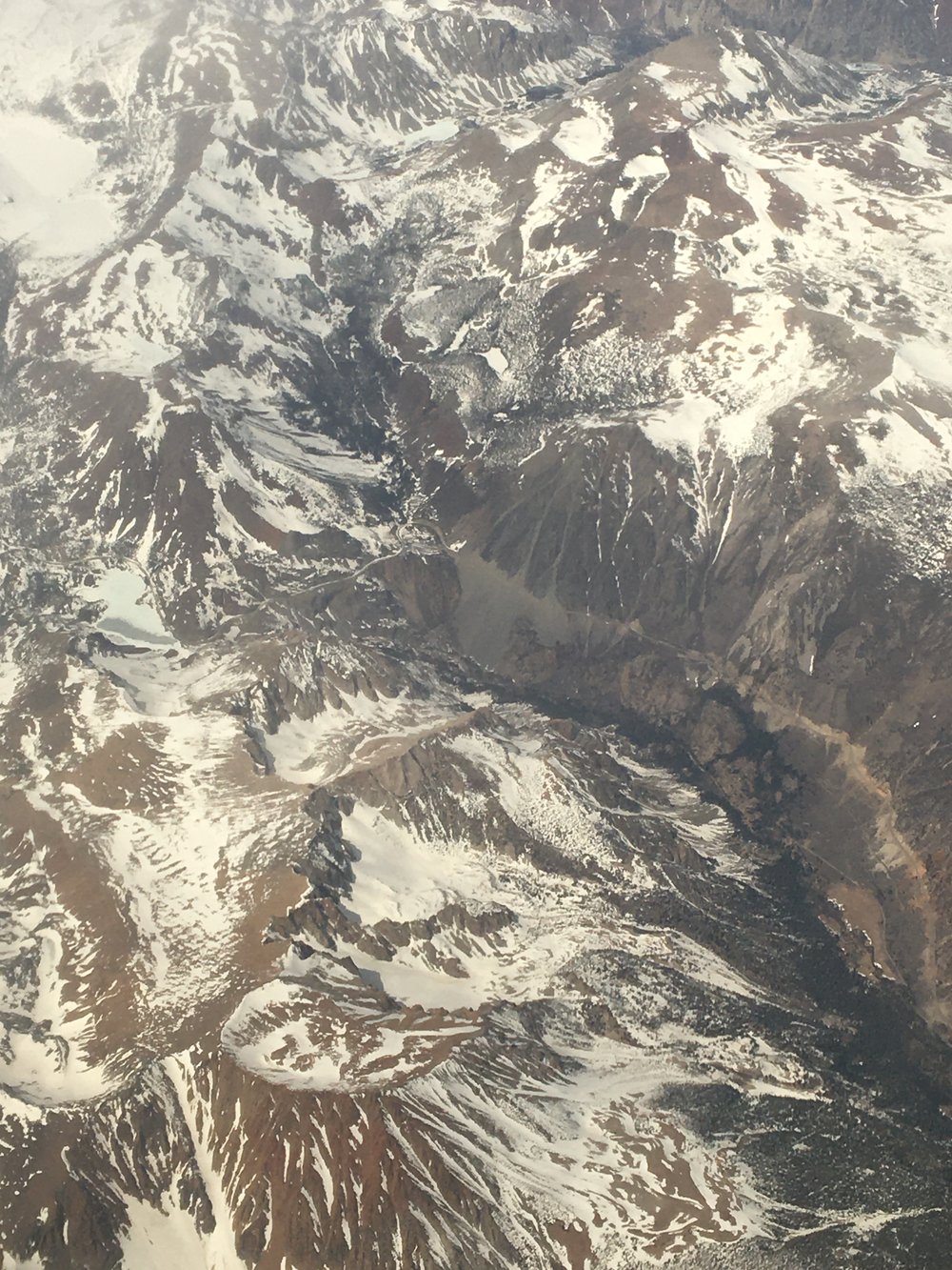 Tioga Pass from above