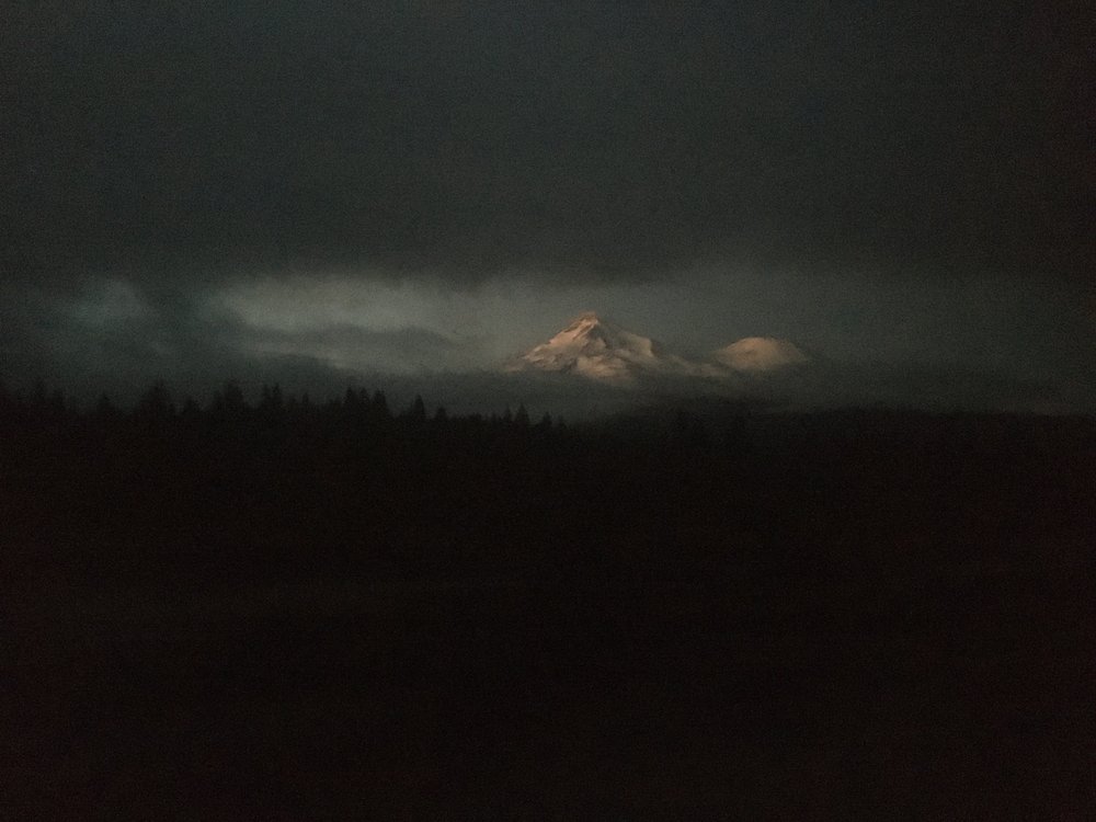 Mt Shaster in the early morning light