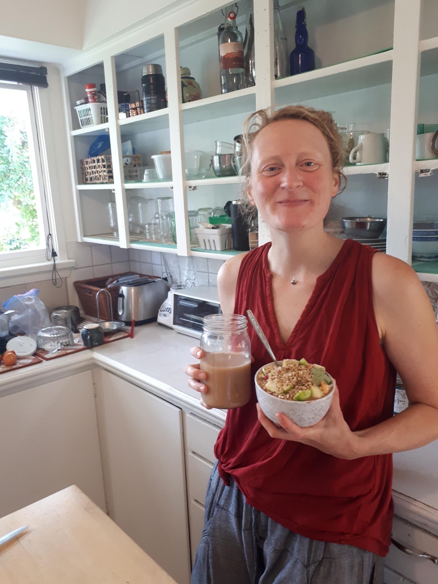 Happy monring Muesli routine