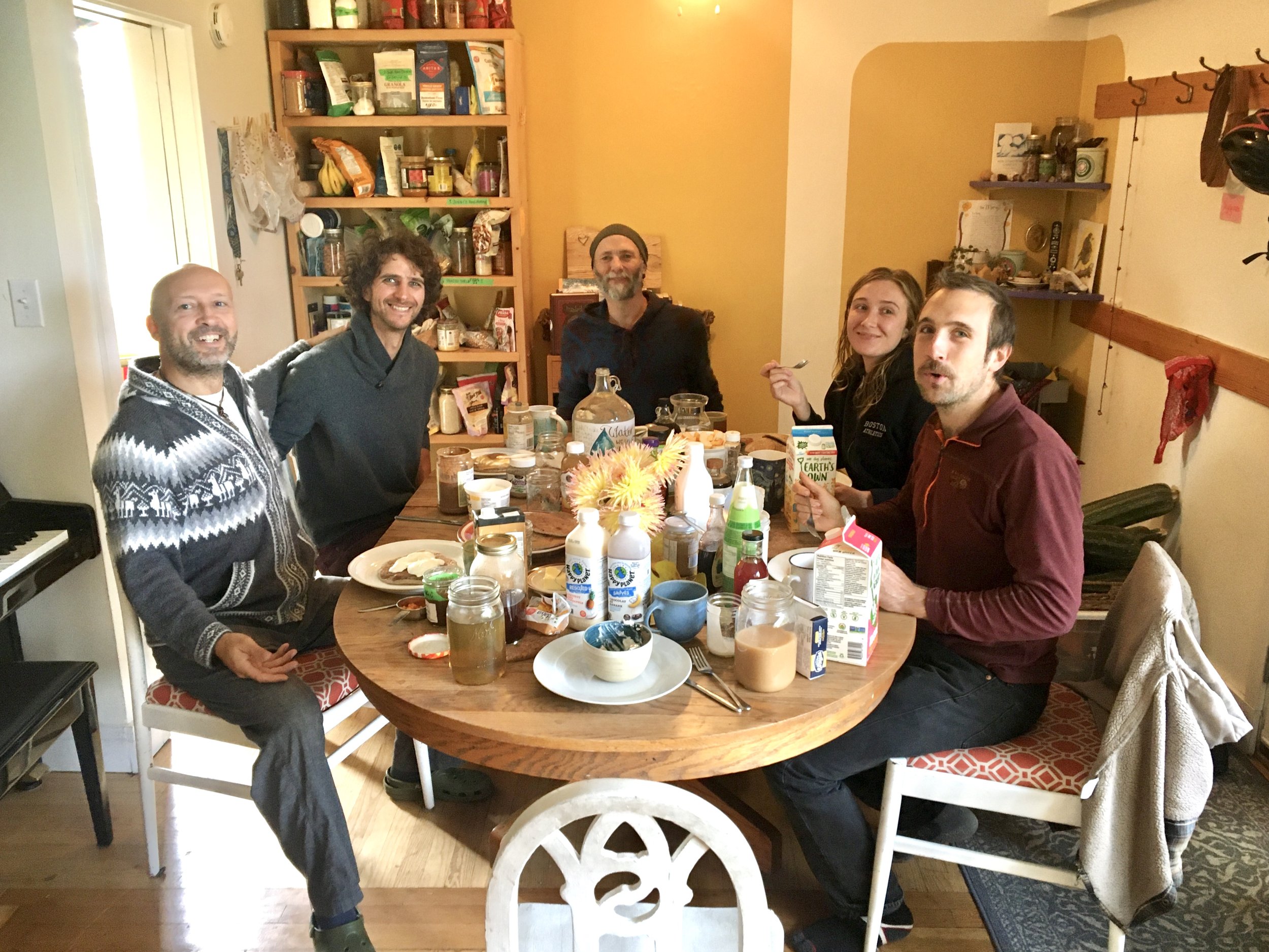 My beloved housemates for a birthday brunch