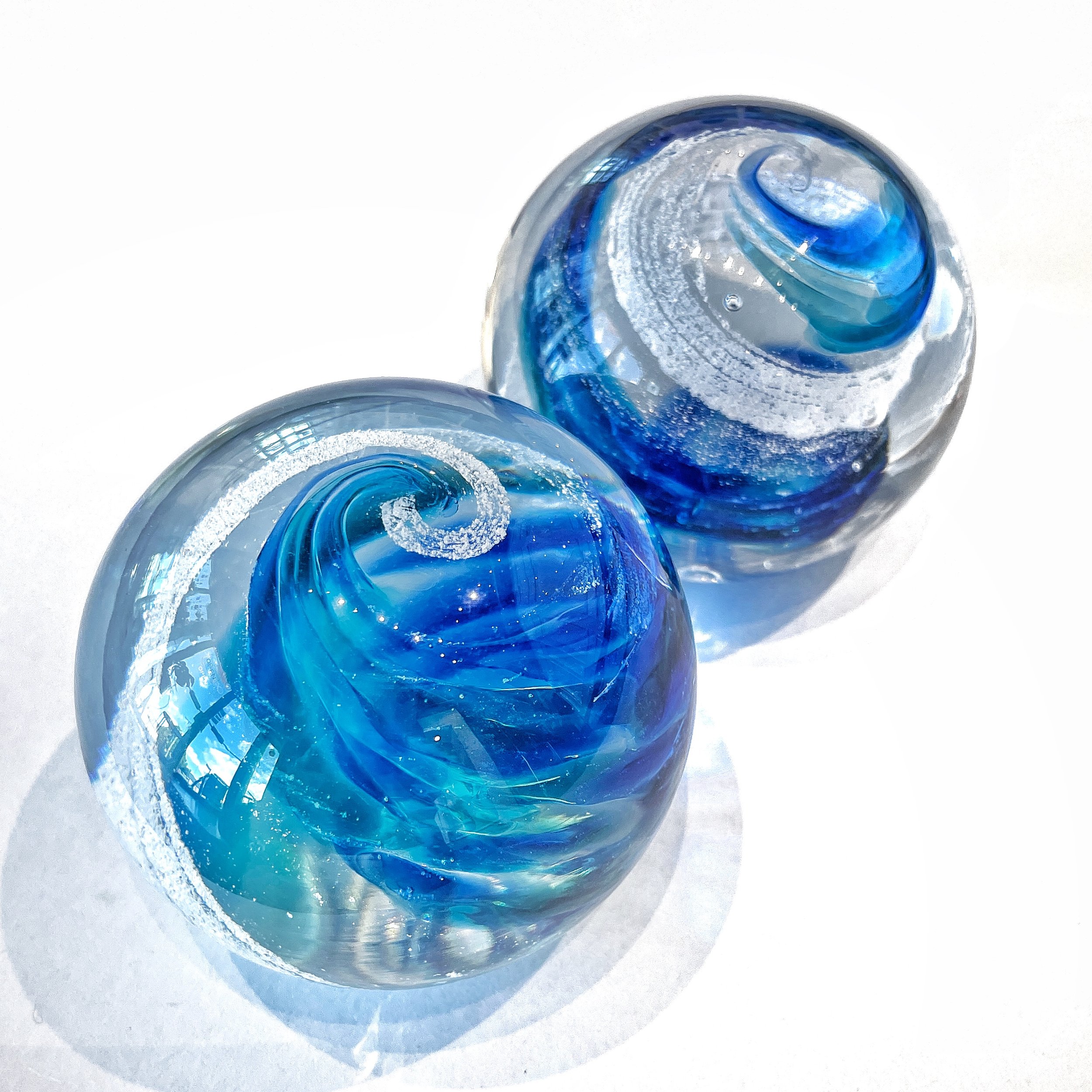 Ashes in Glass: Swirl Orb