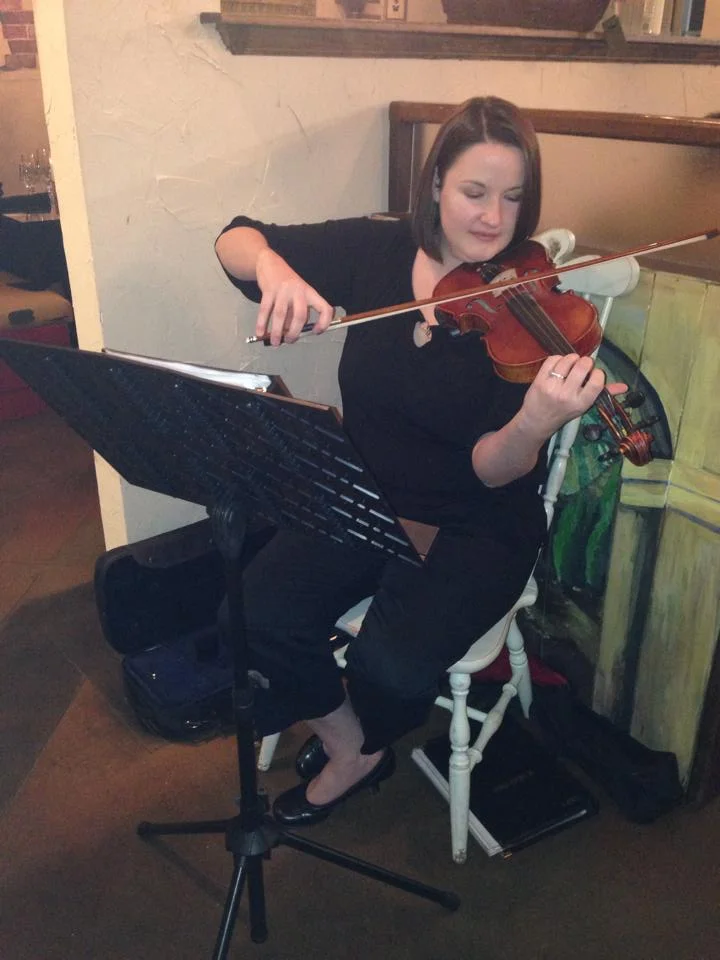 Valentines Day Violinist Jamie