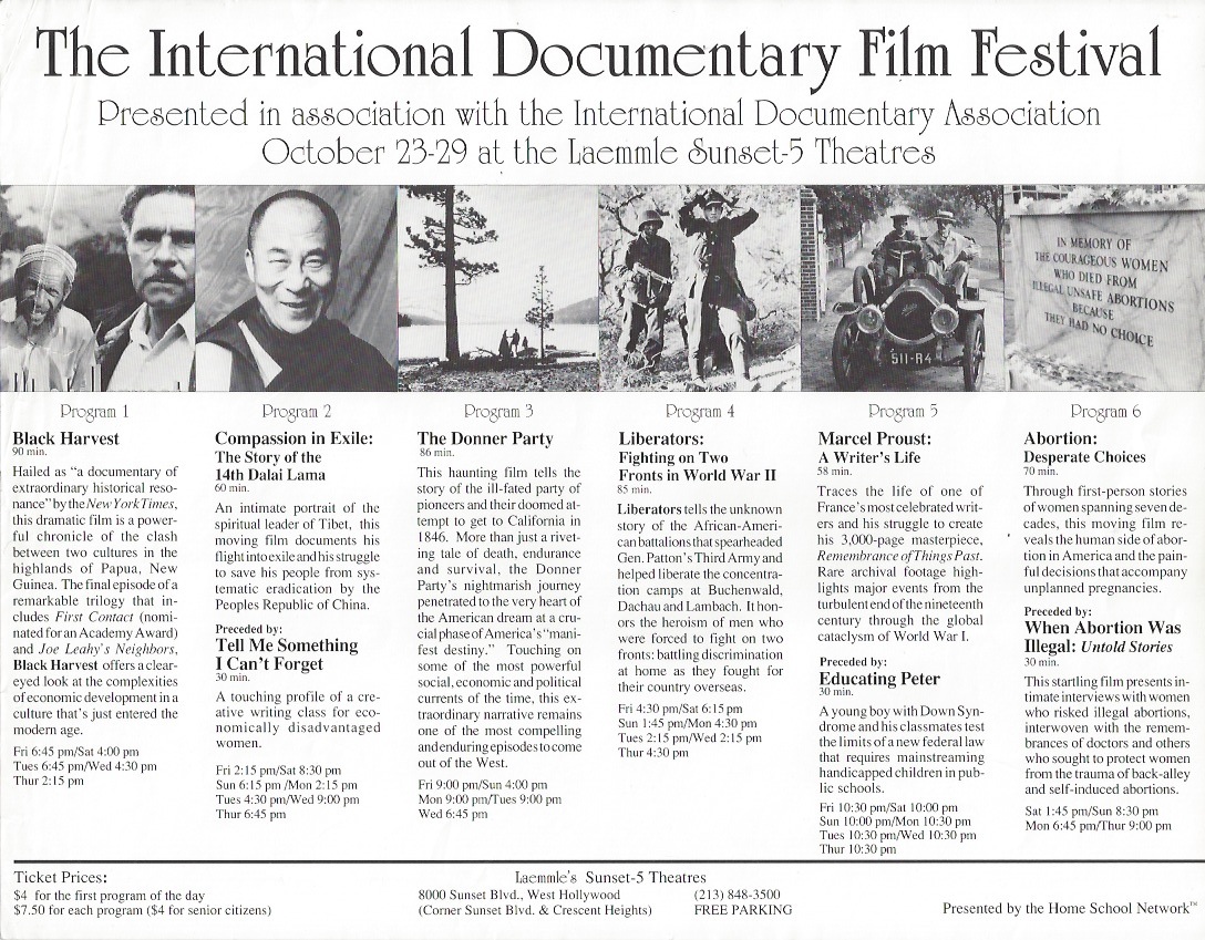 The International Documentary Film Festival