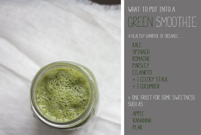 how to make a green smoothie