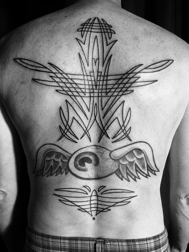 Von Dutch Eyeball Tattoo