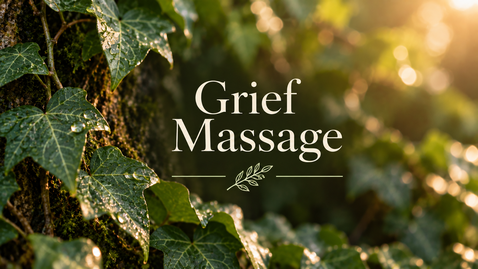 Grief Massage at The Grassroots Gallery & Massage in Rochester, NY