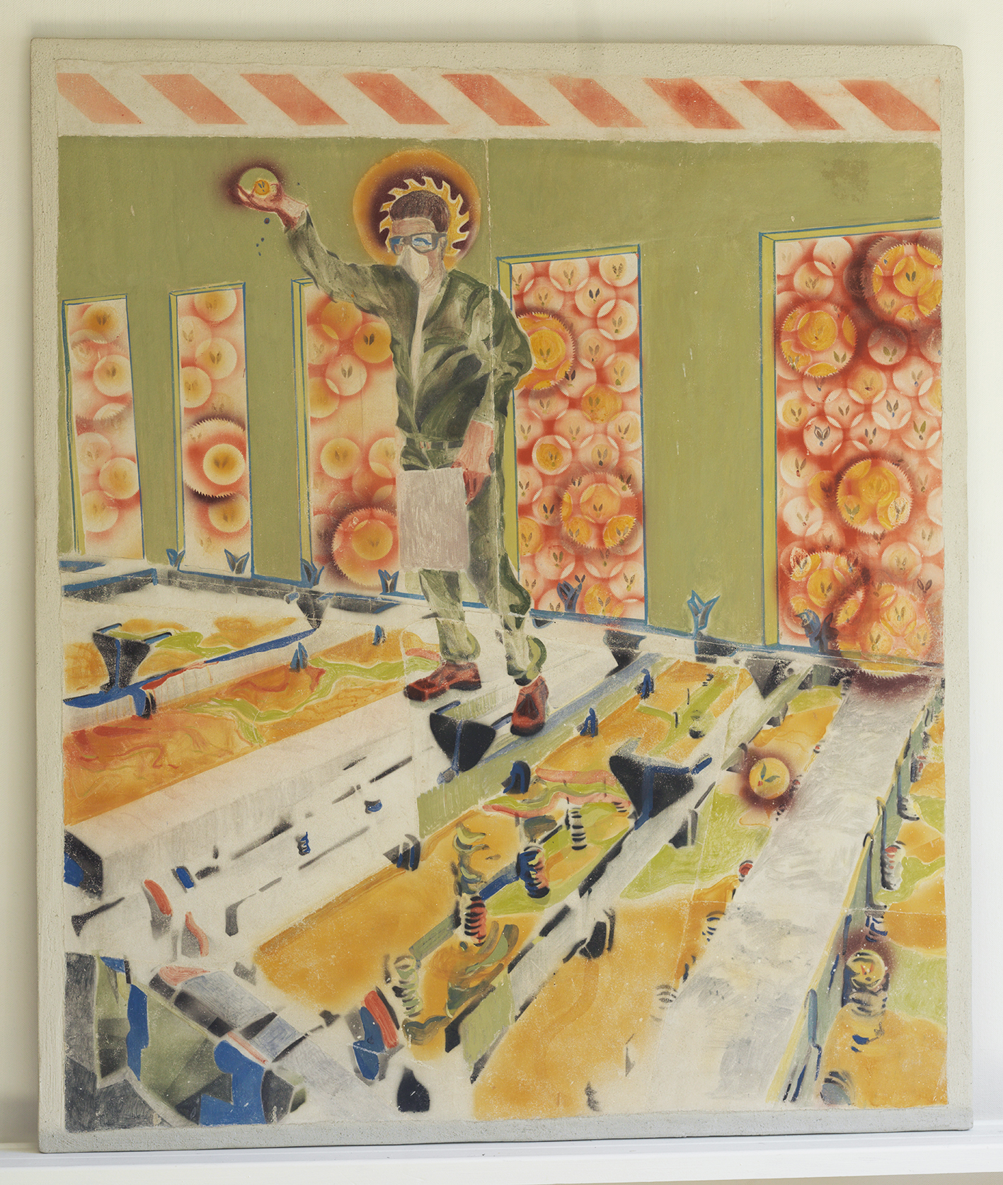 freskomaleri Strappo teknikk