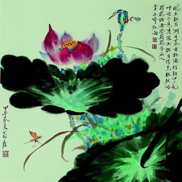 A major first-time exhibition of contemporary Chinese art, presenting works by nine master artists born in China, was on view at the Robert Livingston Estate at Southwood, 726 Woods Road, Germantown, NY, during the first week of October, 2014 Asian Art on The Hudson featured over 82 pieces of artwork in various media—paintings, calligraphy, embroidery and traditional Chinese ink wash art—which were shown in the United States for the first time ever as a whole. This event was hosted by the Chinese Culture & Art International Organization (CCAIO). The show was open October 1-7, 2014. Click here for more information.