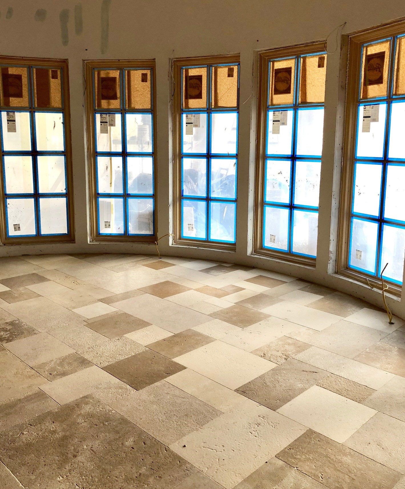 Another great shot of this beautiful space! We've said it before, but we will say it again, the light in this room will be amazing!