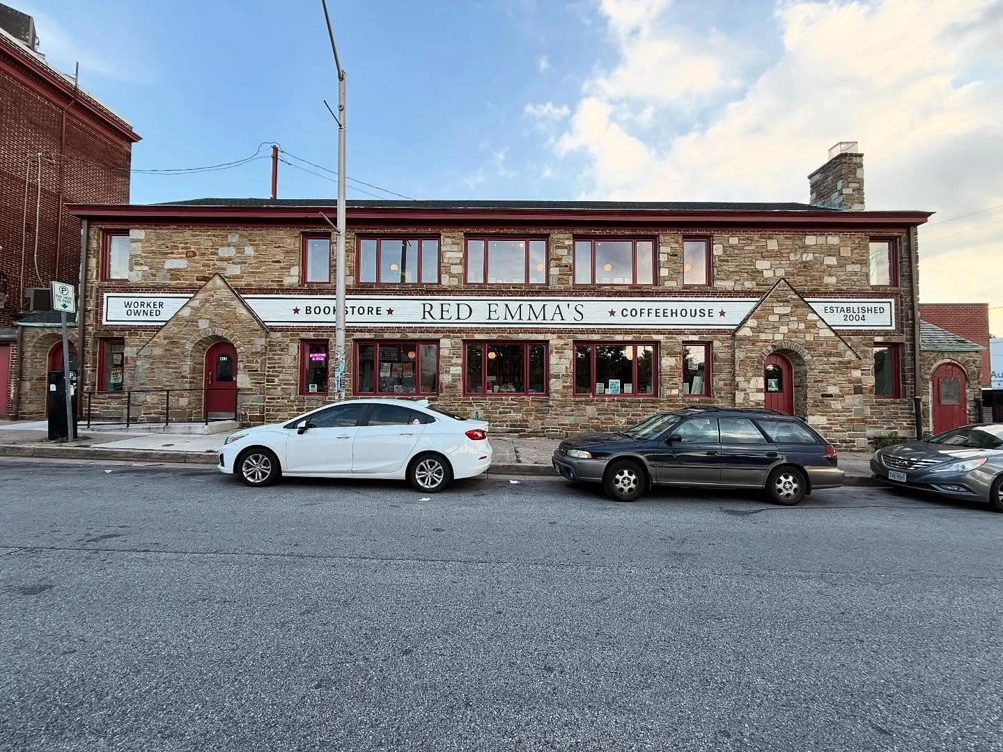 What a dream to give a book talk to @redemmas, one of the first worker-owned cooperatives I ever wrote about, almost a decade ago. Many thanks to @owlgrammar, John Duda, @analysisthepoet &amp; all the workers at Red Emma&rsquo;s for hosting me and ma