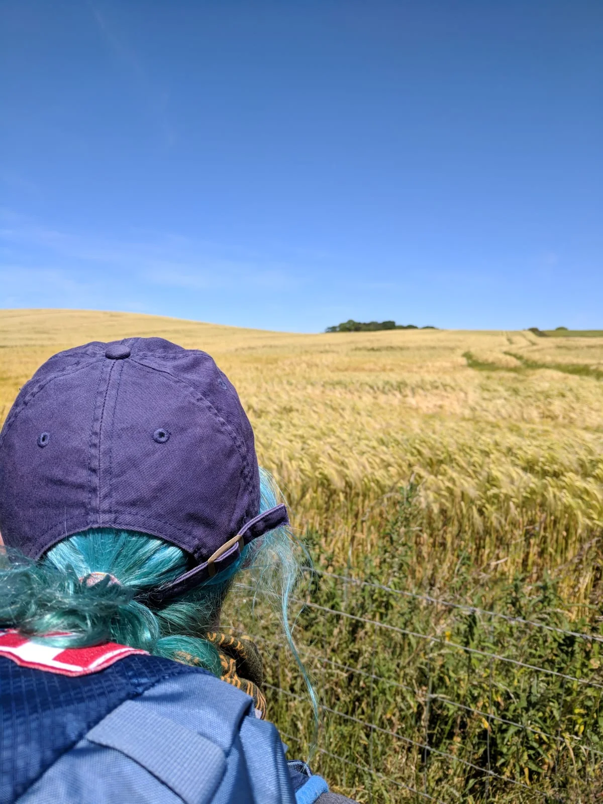 Gazing out into the distance. Always wondering. Wondering where did my mars bar go...