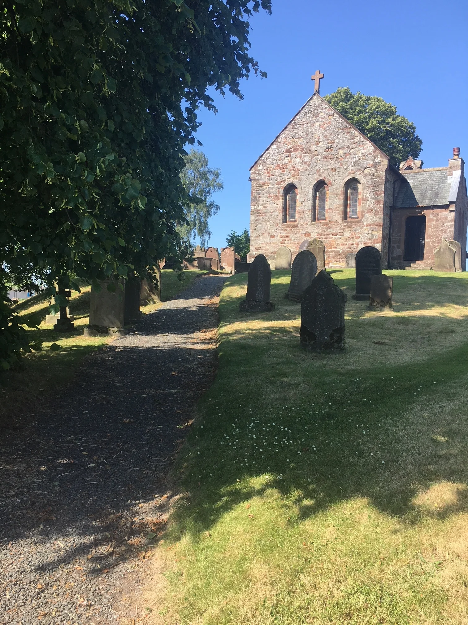 These old churches were everywhere! They were fascinating. Huge, leaning tombstones dotted their yards and made it very haunted house looking. We loved reading the different markers to see how old they were, where they lived, who they used to be.