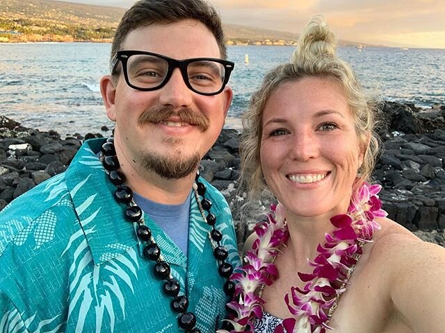 Aloha, y&rsquo;all! Our first luau. 🌺 🔥 🐖