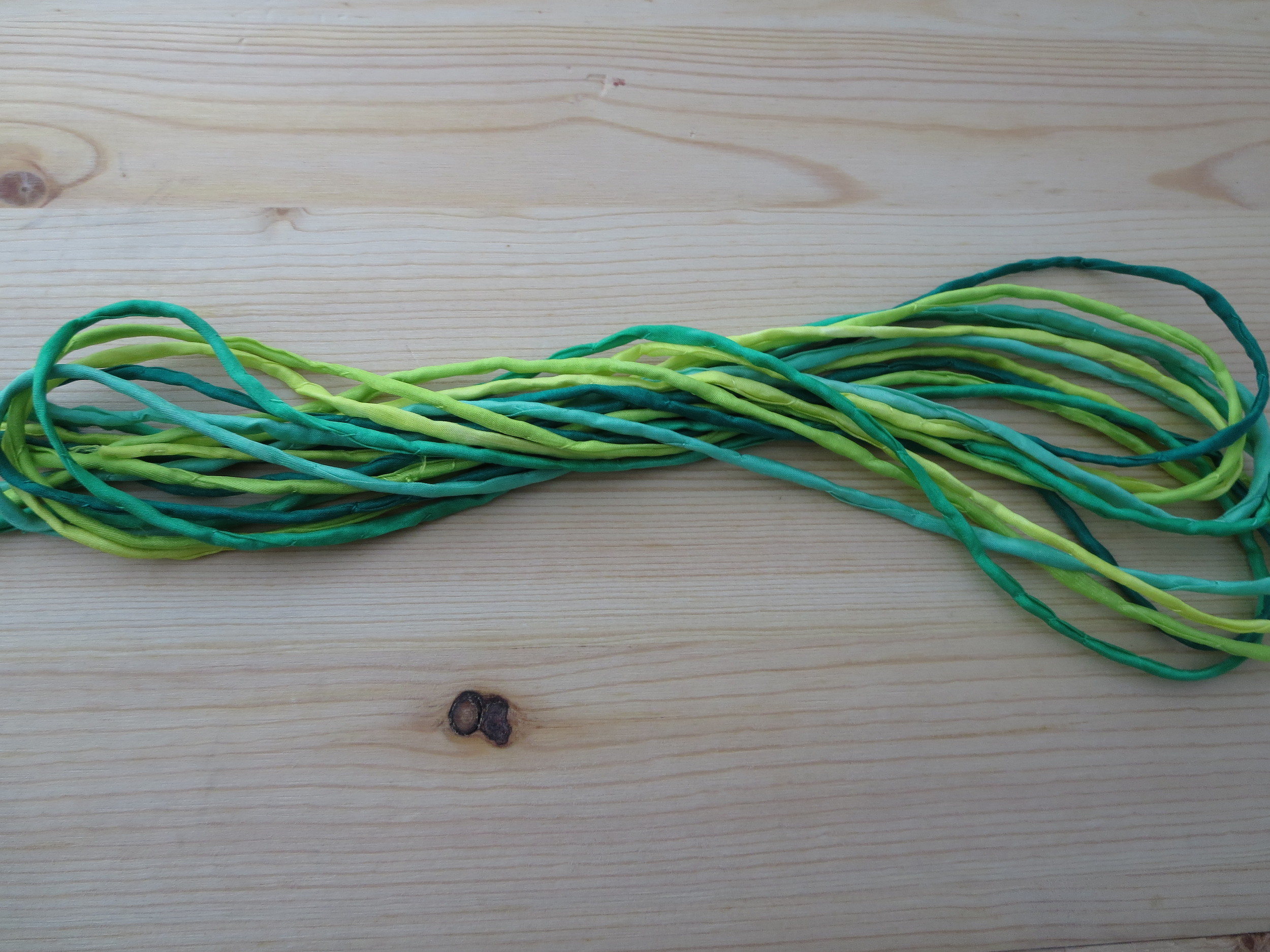 Silk Cord, Green