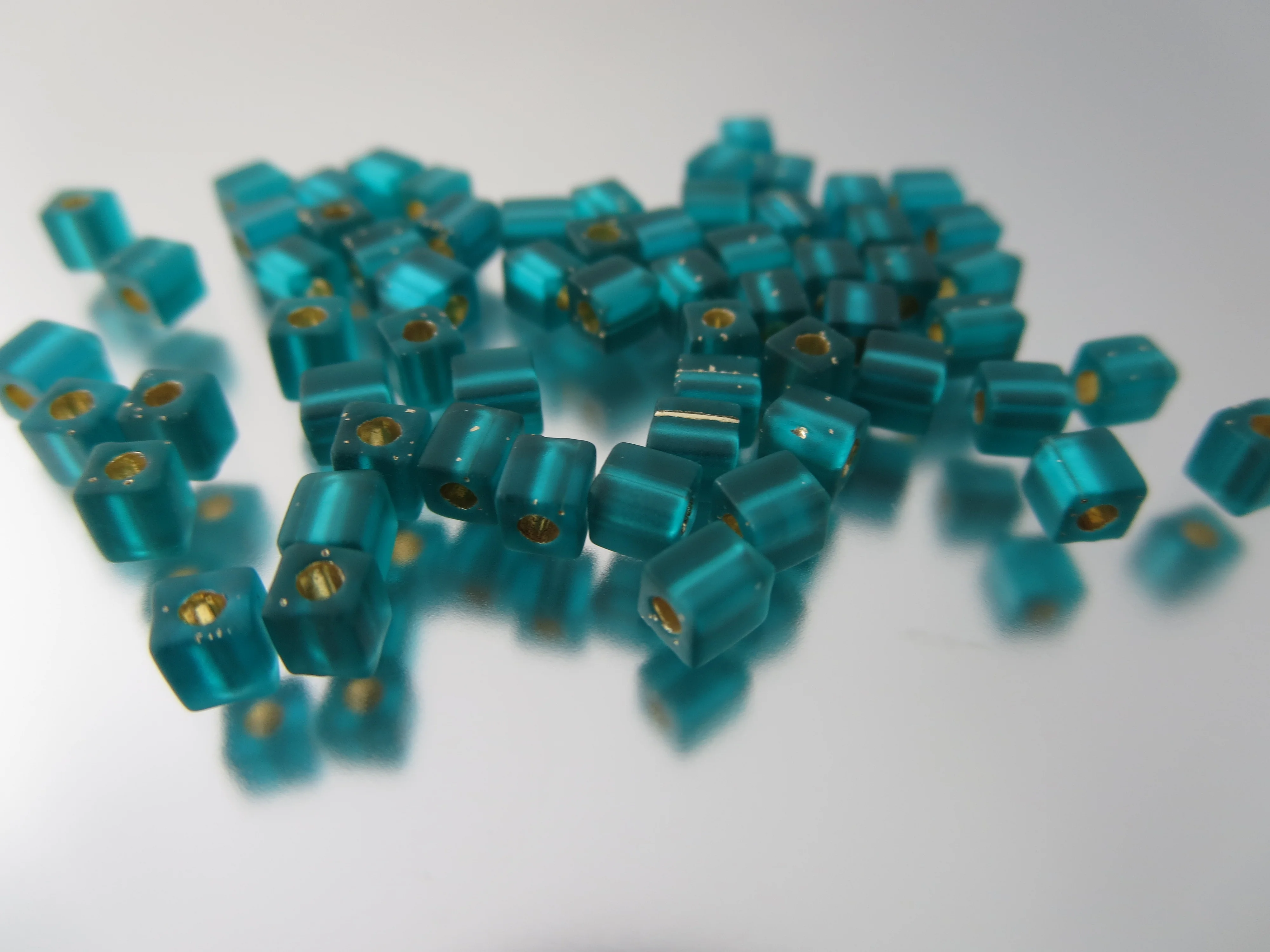 3mm Cube - Matte S/L Teal (#2425F)