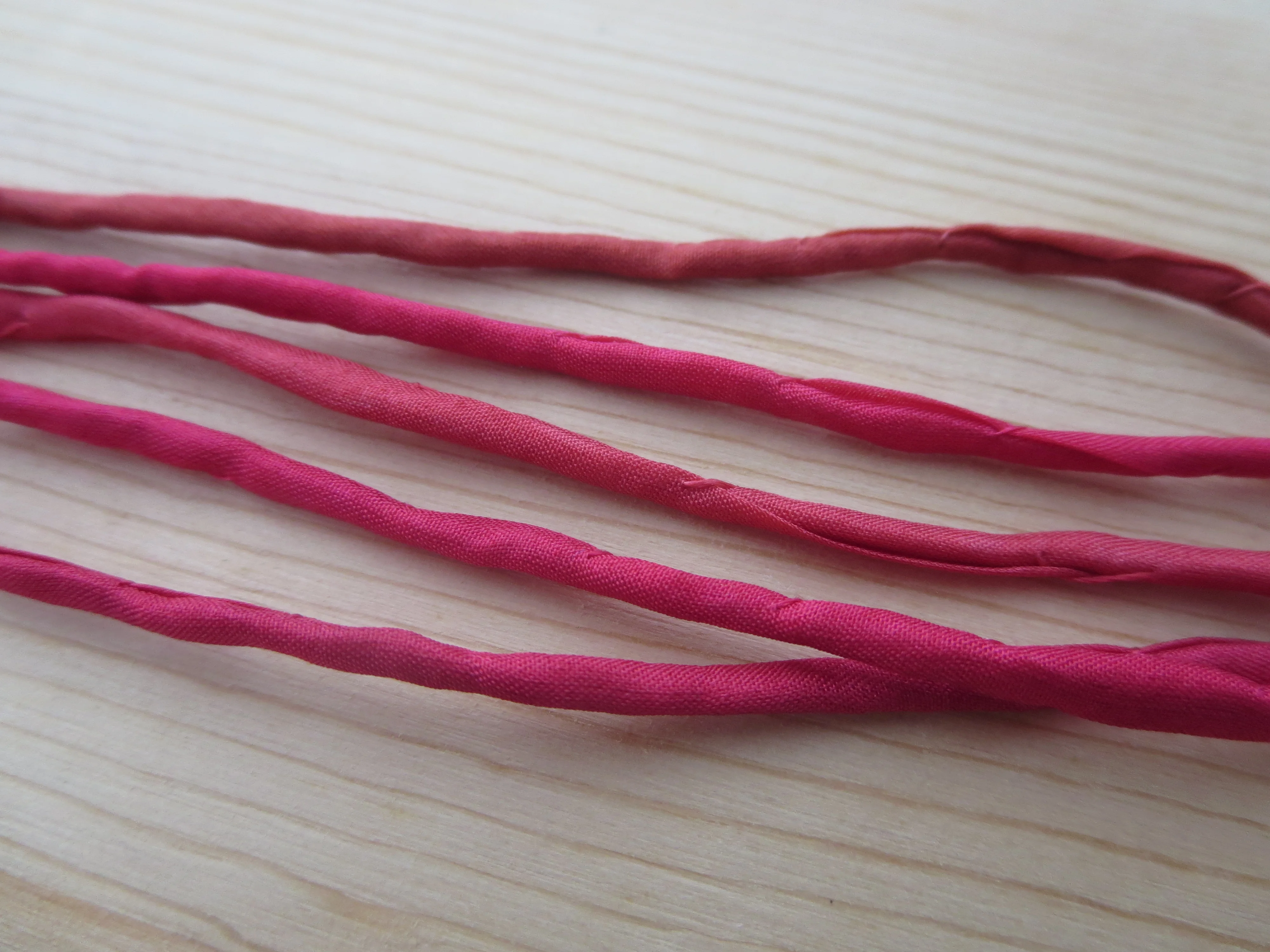 Thin Silk Cord- Reds
