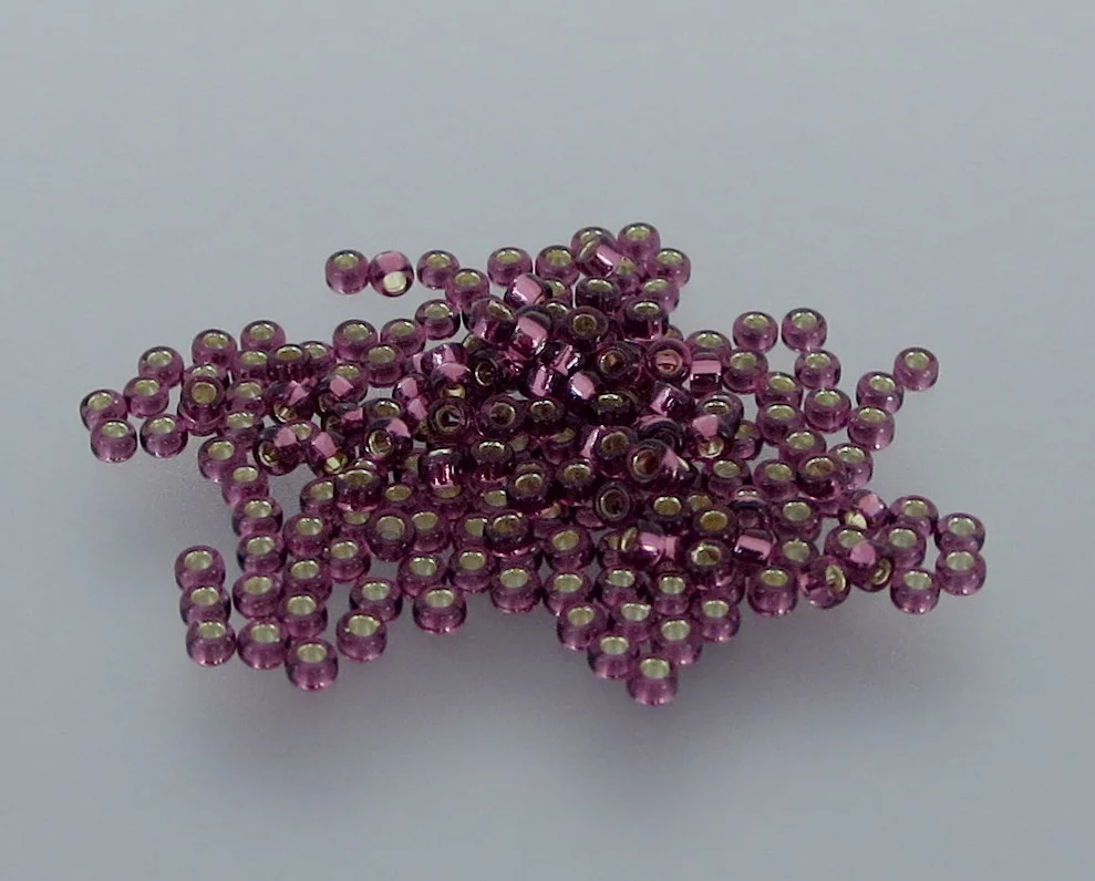 15º Japanese Seed Bead - Dark S/L Smoky Amethyst (#13)