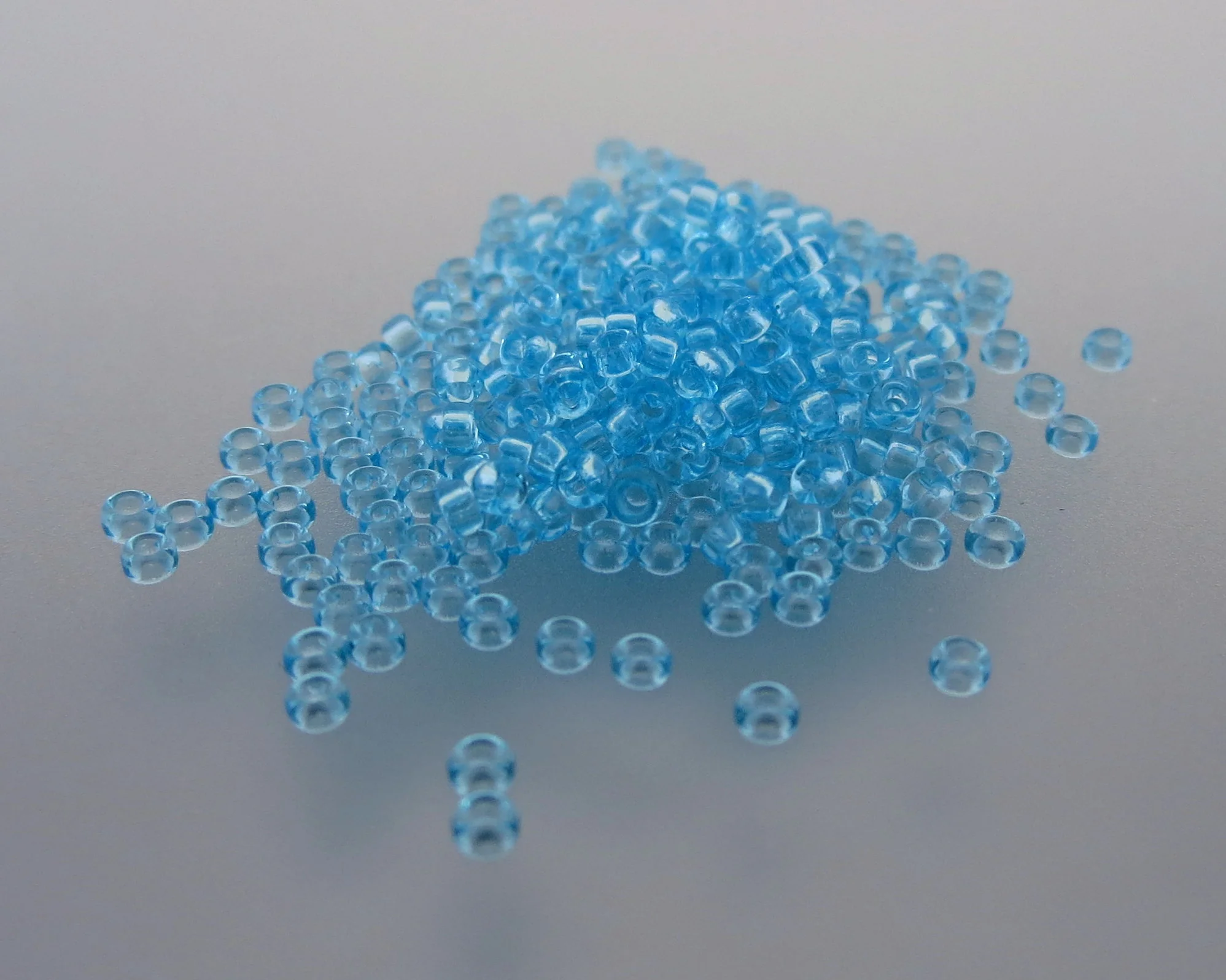 15º Japanese Seed Bead - Transparent Aqua (#148)