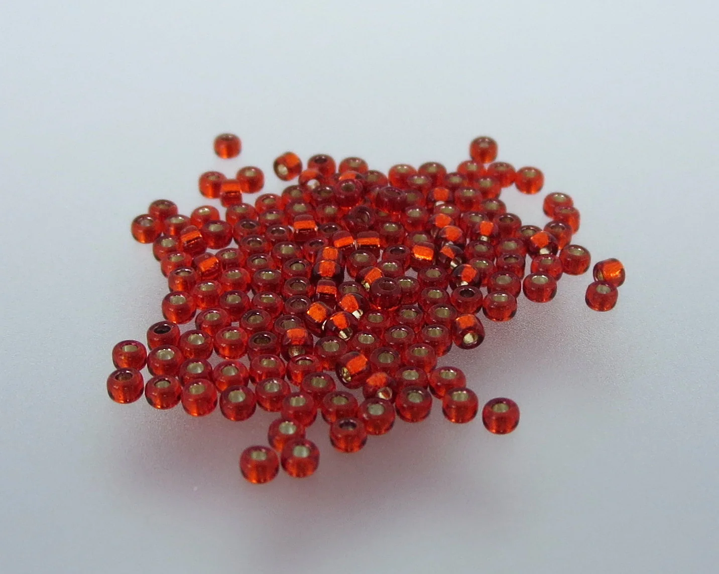15º Japanese Seed Bead - S/L Dark Burnt Orange (#1434)