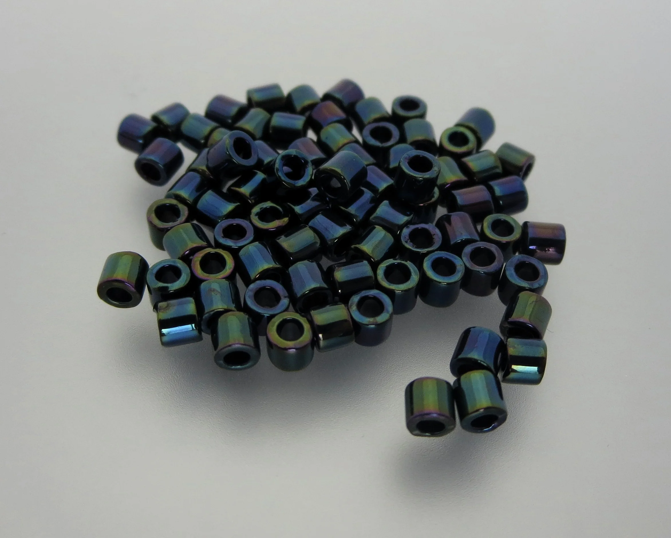 Size 8 Delica Bead Miyuki Japanese Seed Bead by The Buffalo Bead Gallery. 