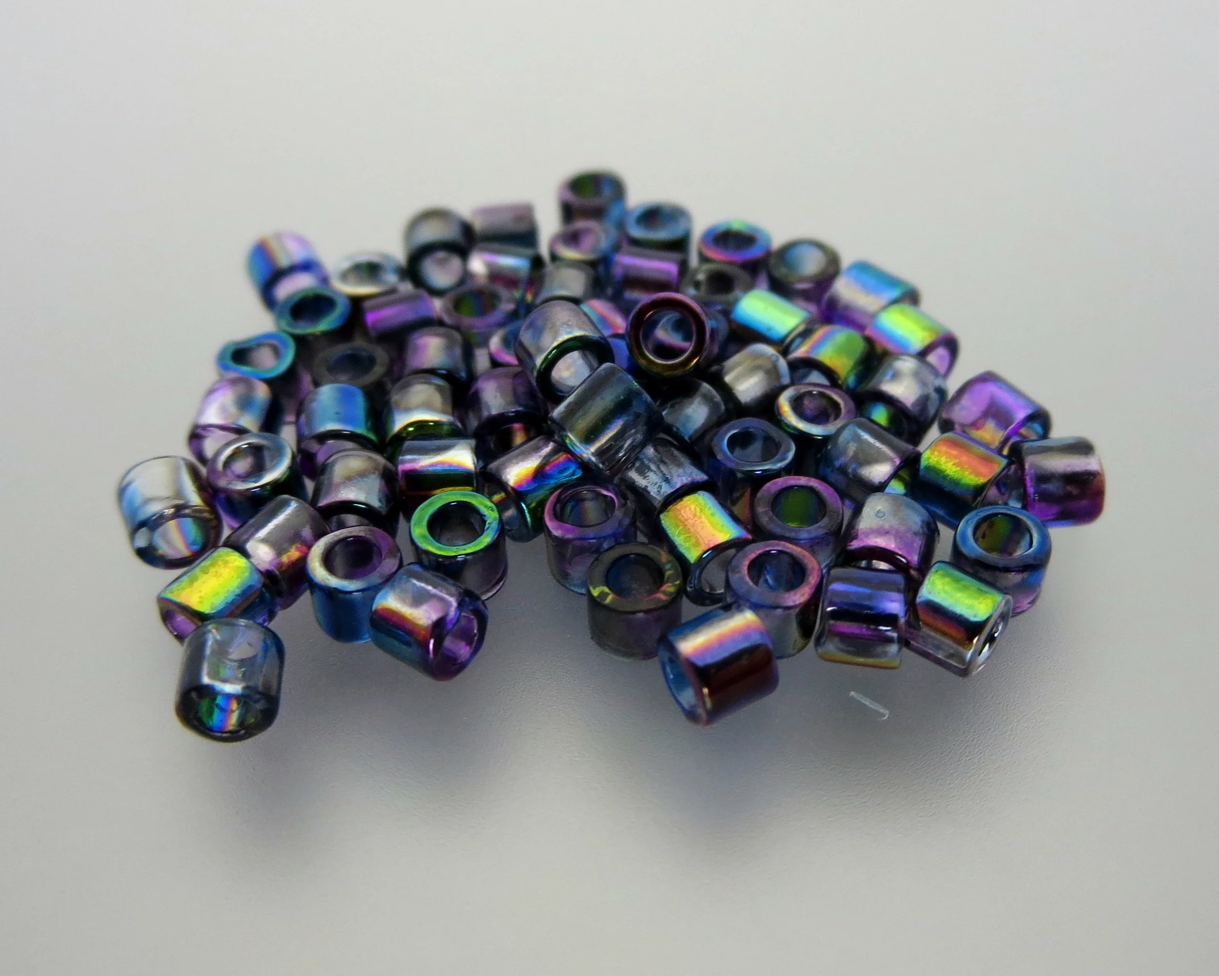 Size 8 Delica Bead Miyuki Japanese Seed Bead by The Buffalo Bead Gallery. 