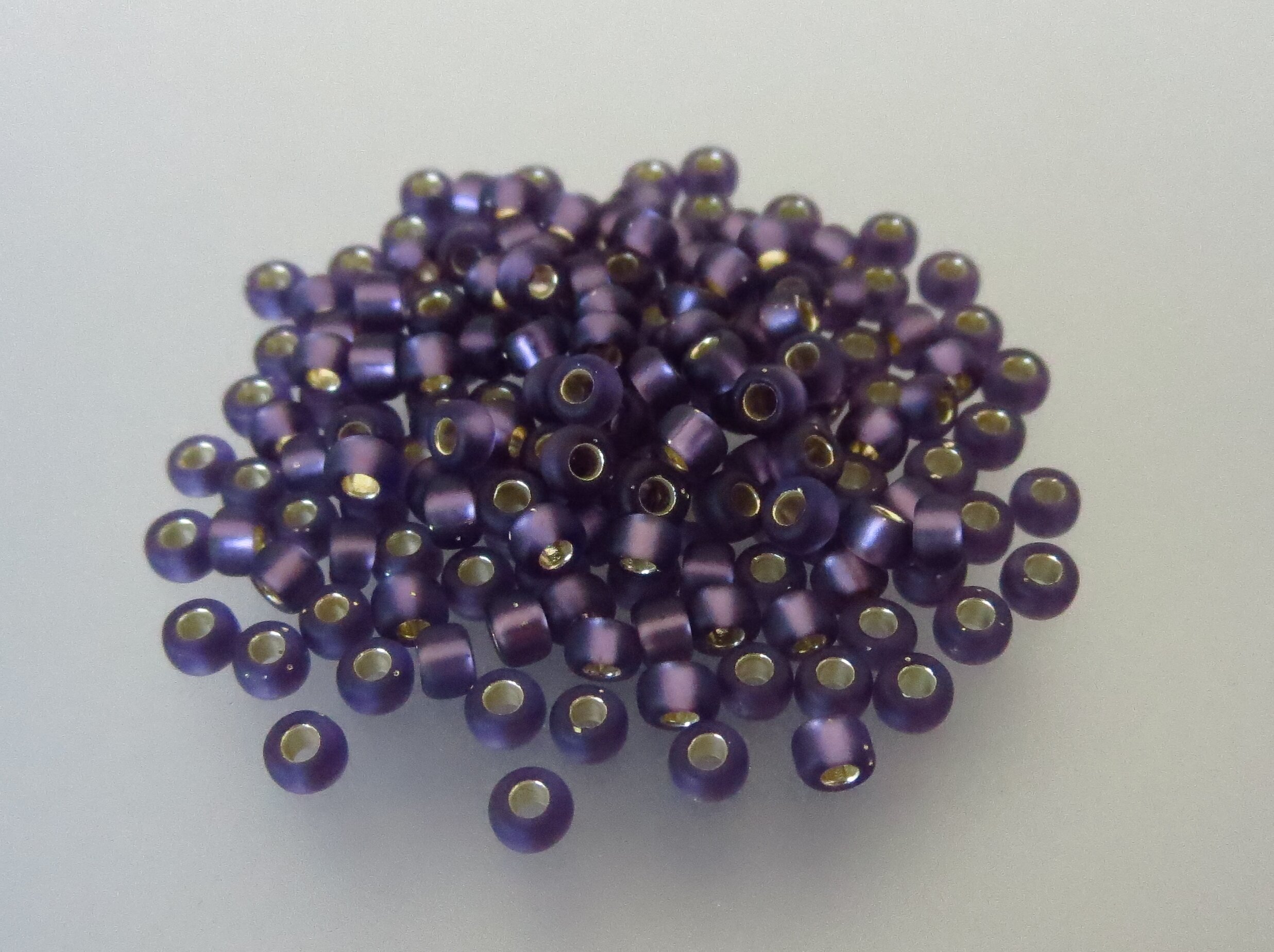 8º Japanese Seed Bead -  (#24F) Matte S/L Amethyst