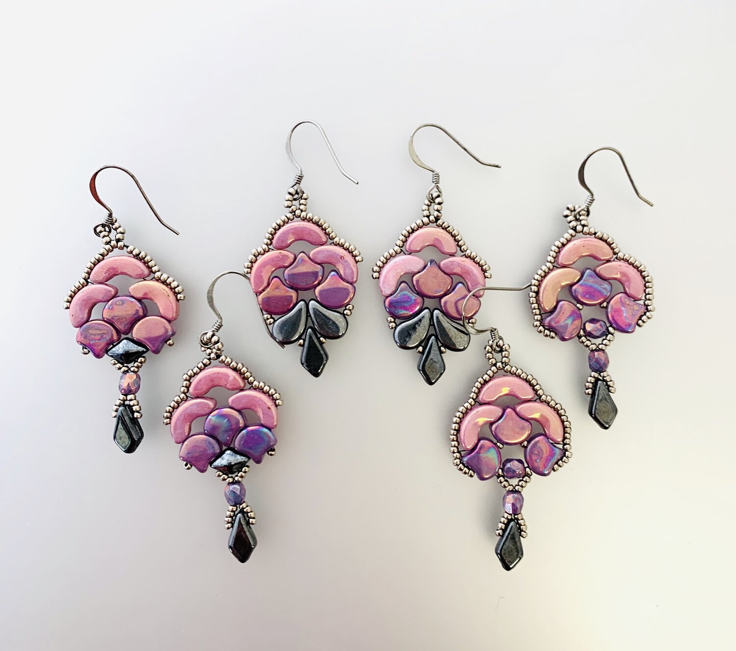 Cute opal flower earrings – Victorious
