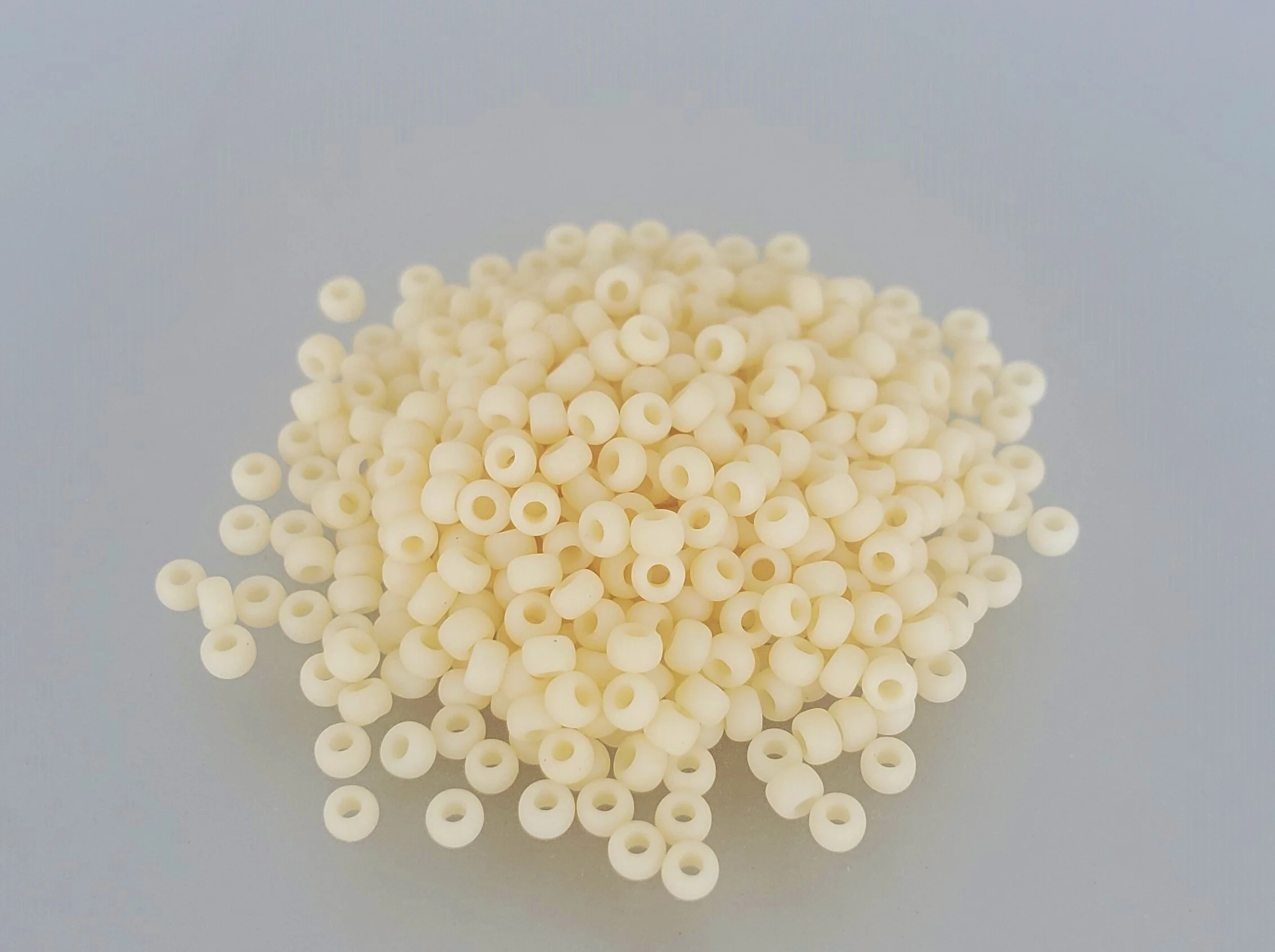 11º Japanese Seed Bead - (#492F) Matte Opaque Dark Cream