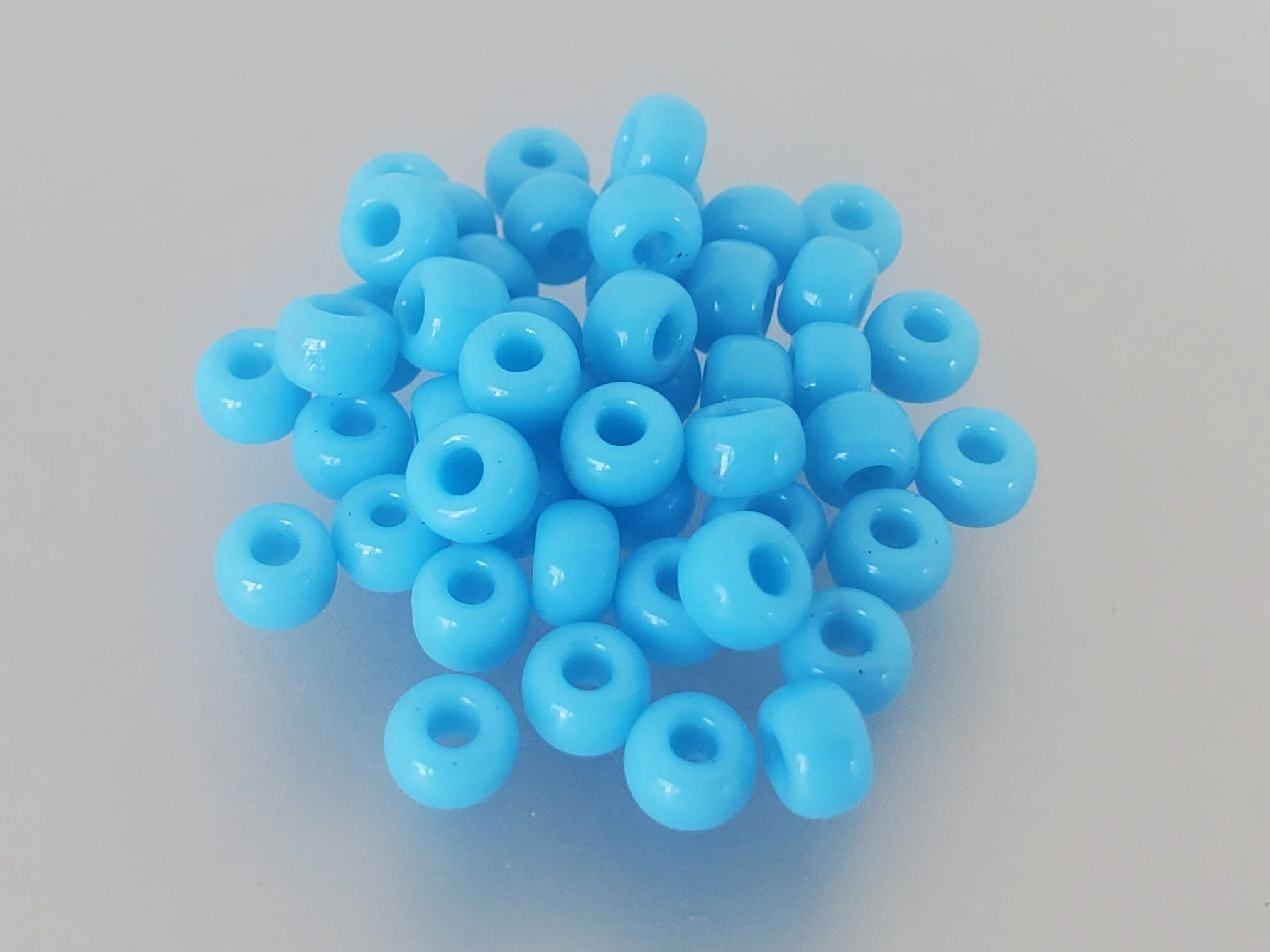6º Japanese Seed Bead - (#413) Opaque Turquoise