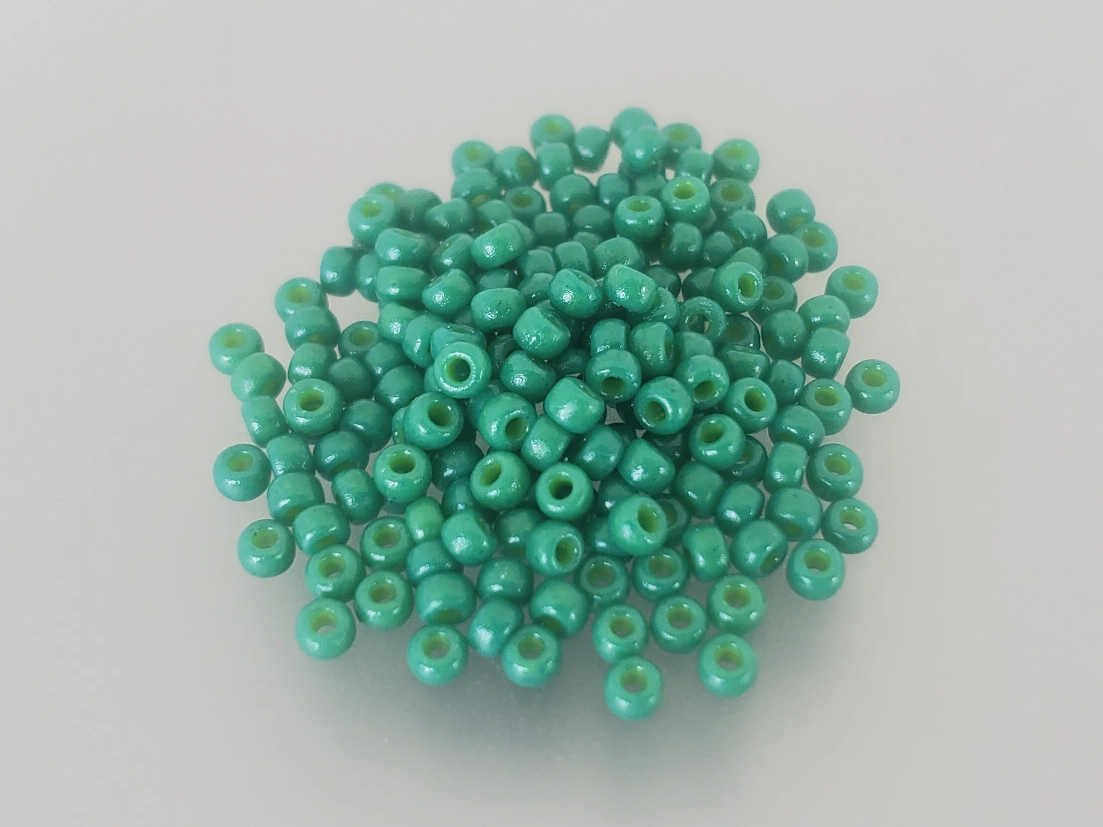 8º Japanese Seed Bead -  (#4477) Duracoat Dyed Opaque Spruce
