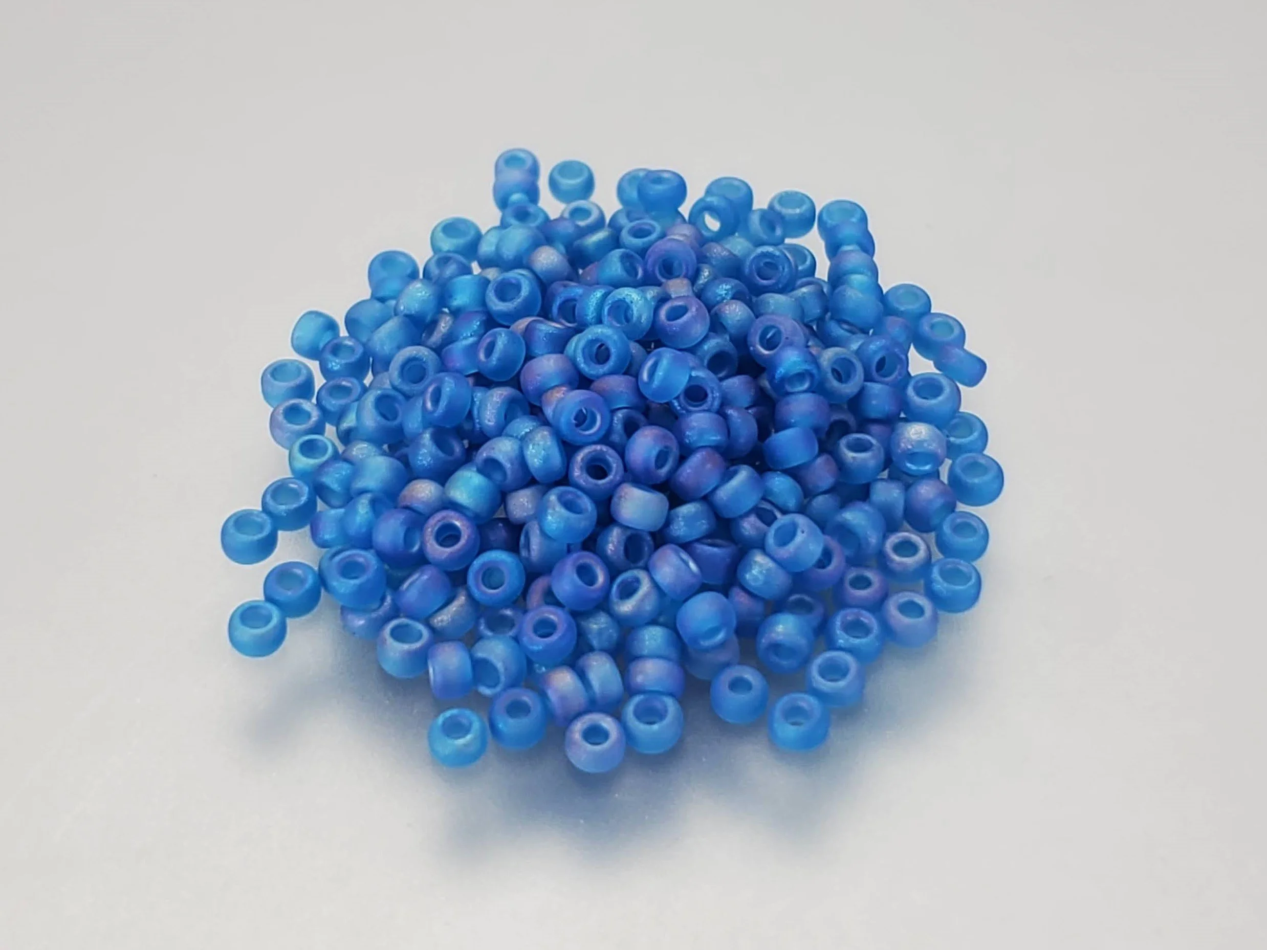 11º Japanese Seed Bead - (#149FR) Matte Capri Blue AB