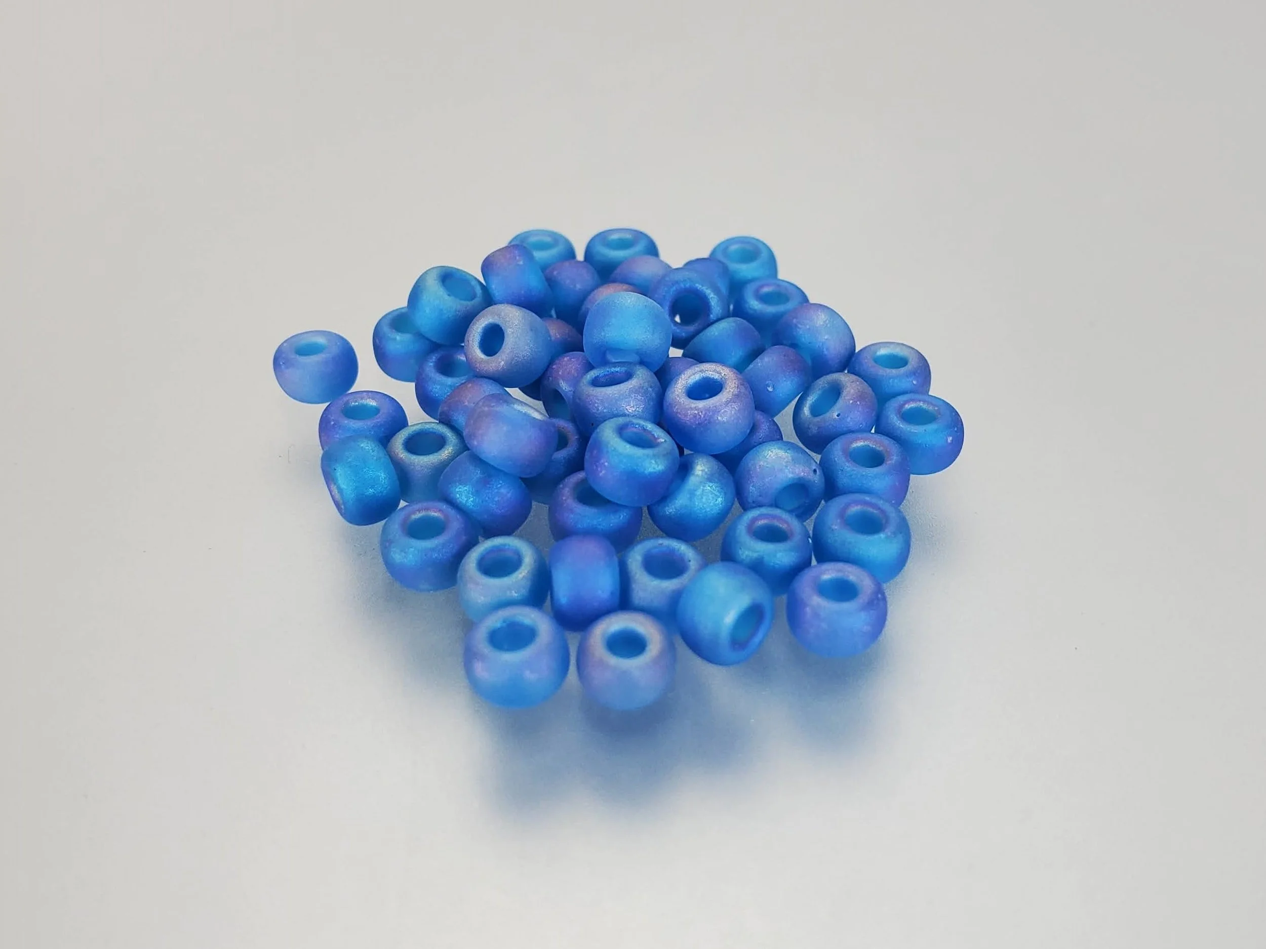 6º Japanese Seed Bead - (#149FR) Matte Capir Blue AB