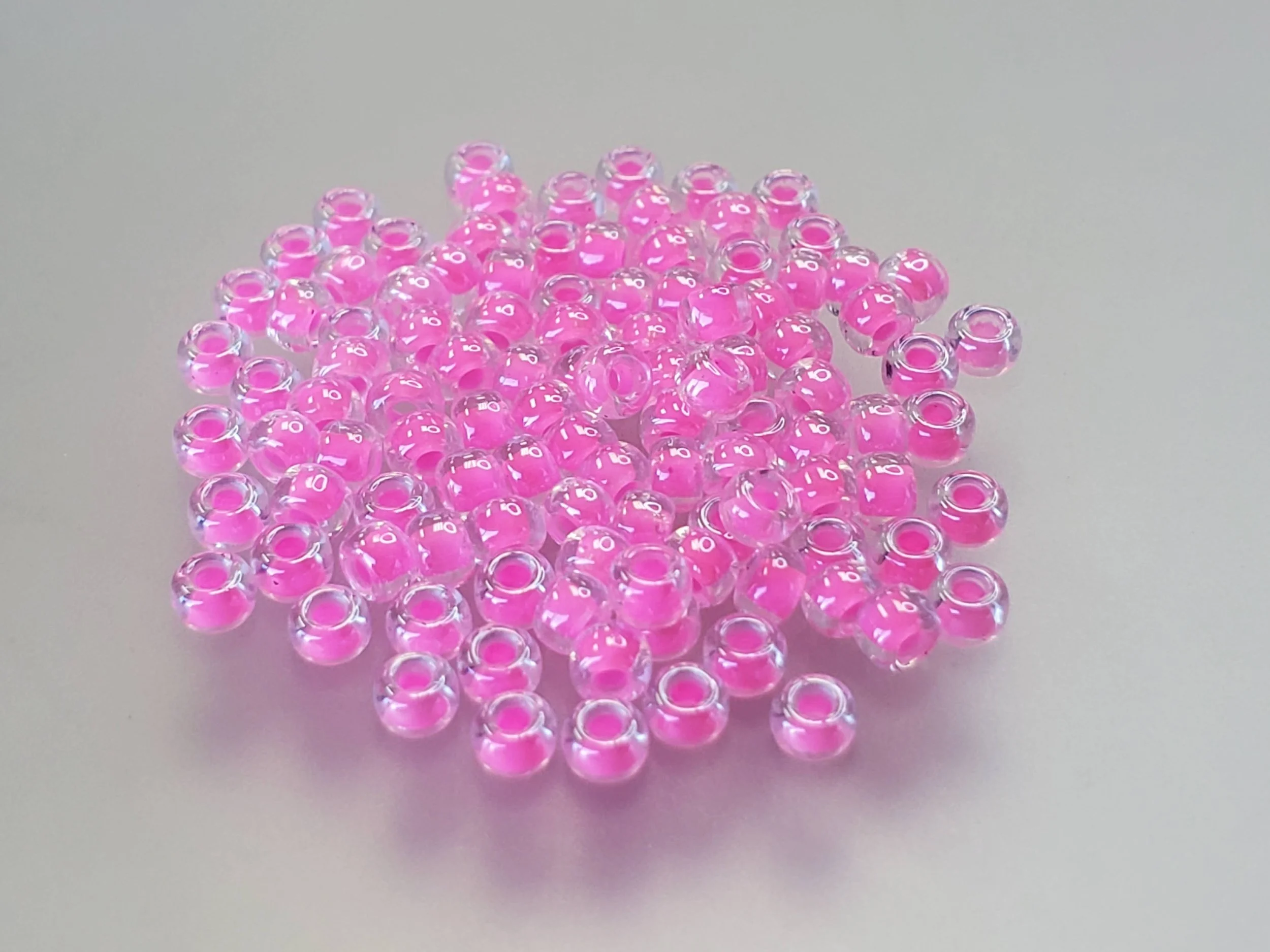 8º Japanese Seed Bead -  (#4299) Luminous Cotton Candy