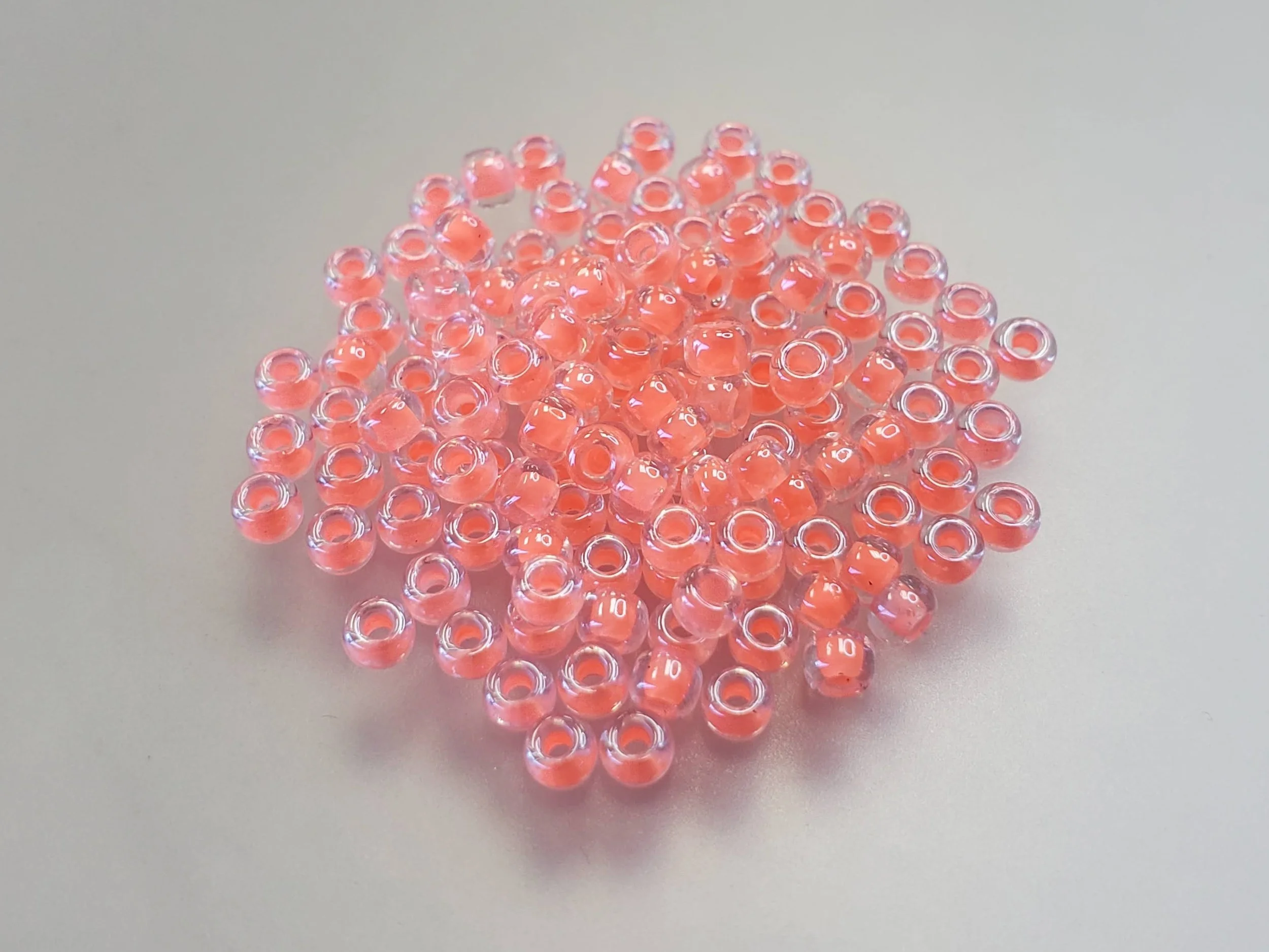 8º Japanese Seed Bead -  (#1122) Luminous Flamingo