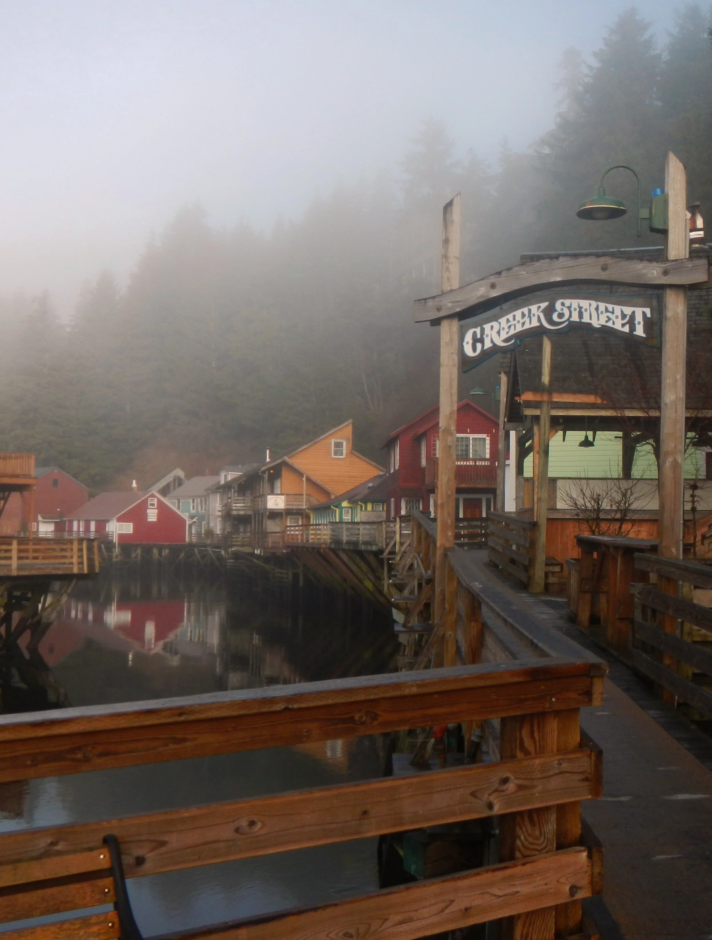 Creek Street historic district, Ketchikan, Alaska.