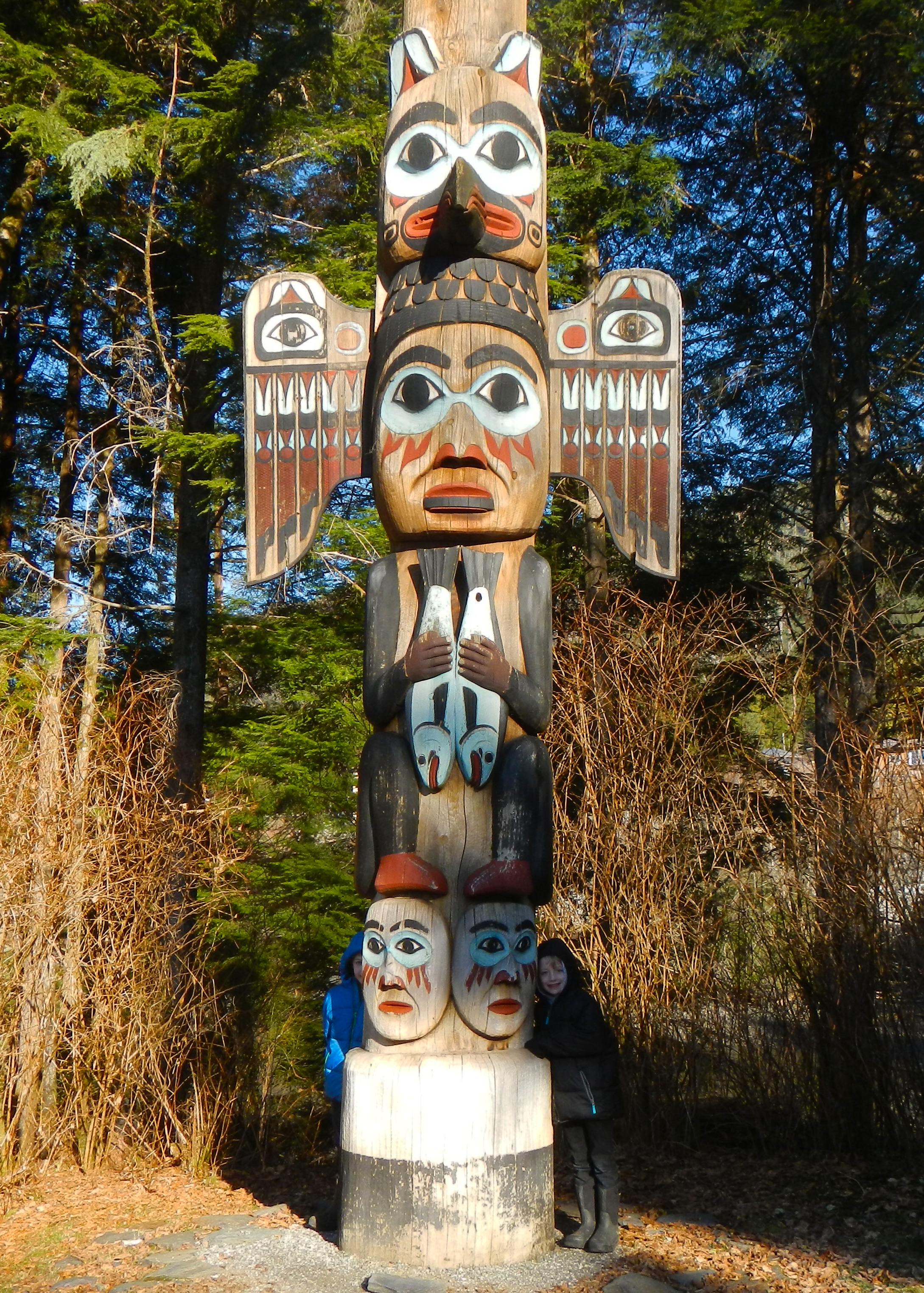  Totem Bight is a great place to learn about totem poles and native culture and check out the beach area with the kids. 