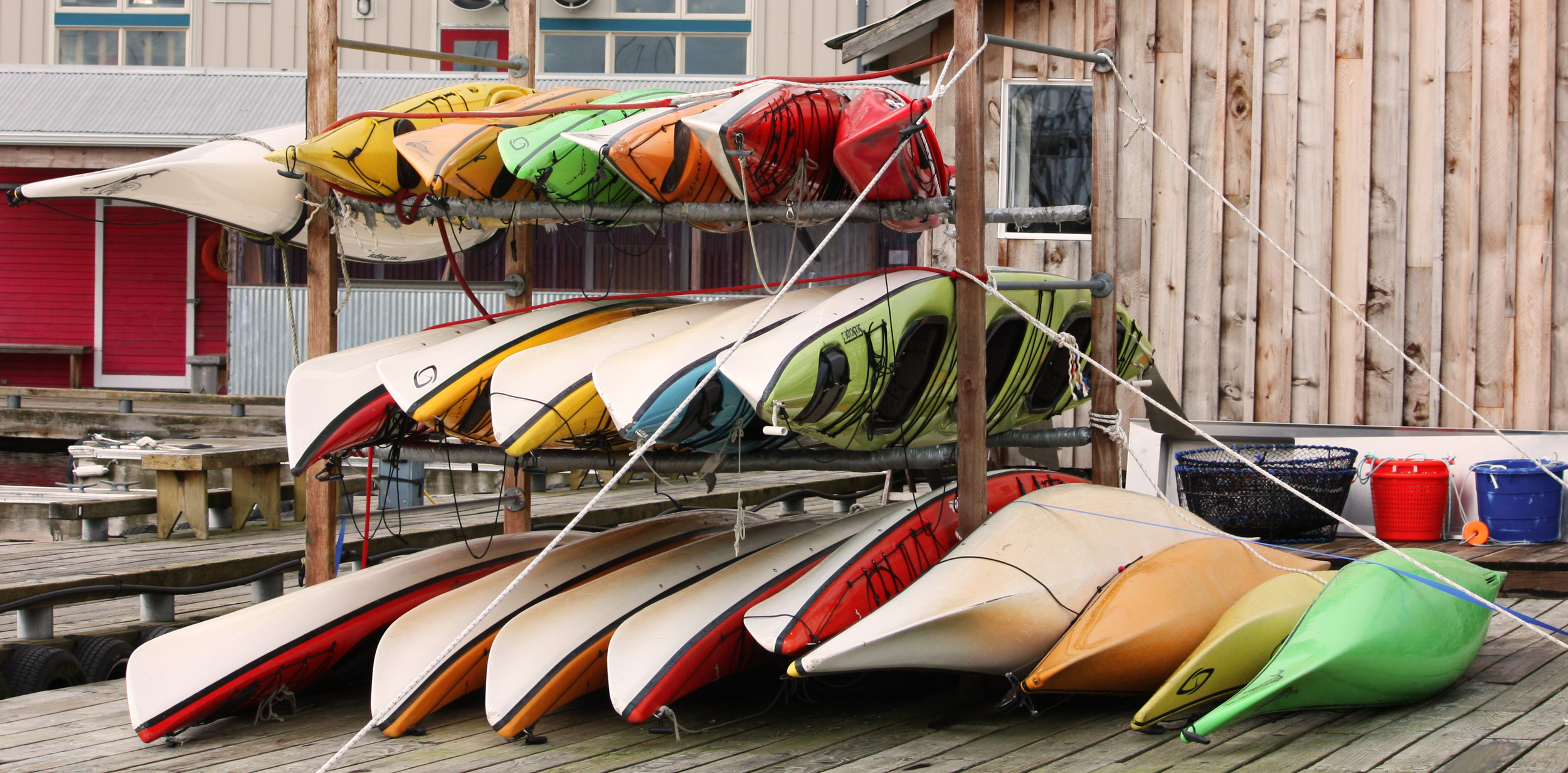  We love kayaks! 