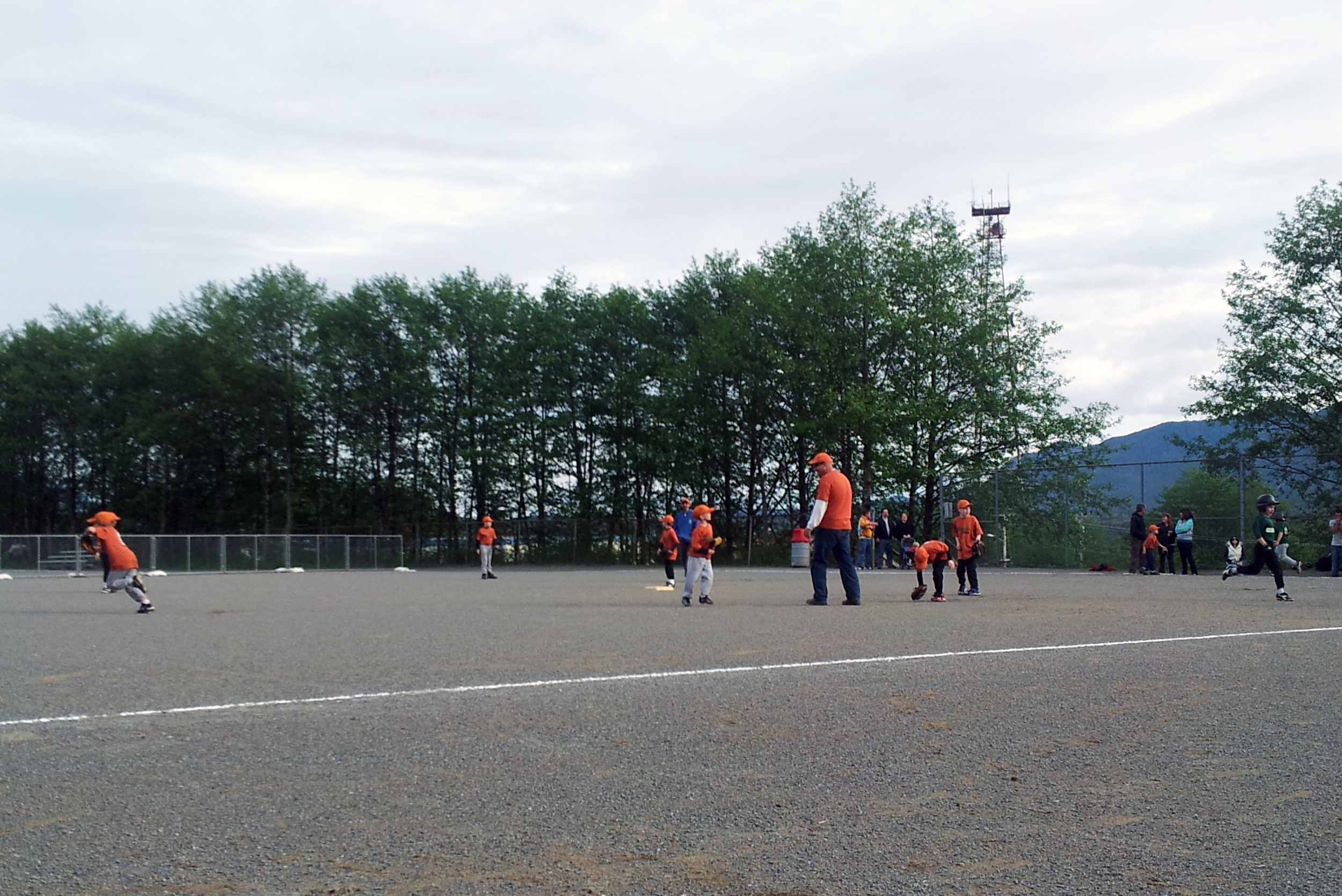  Ketchikan Little League and it's not even raining! 