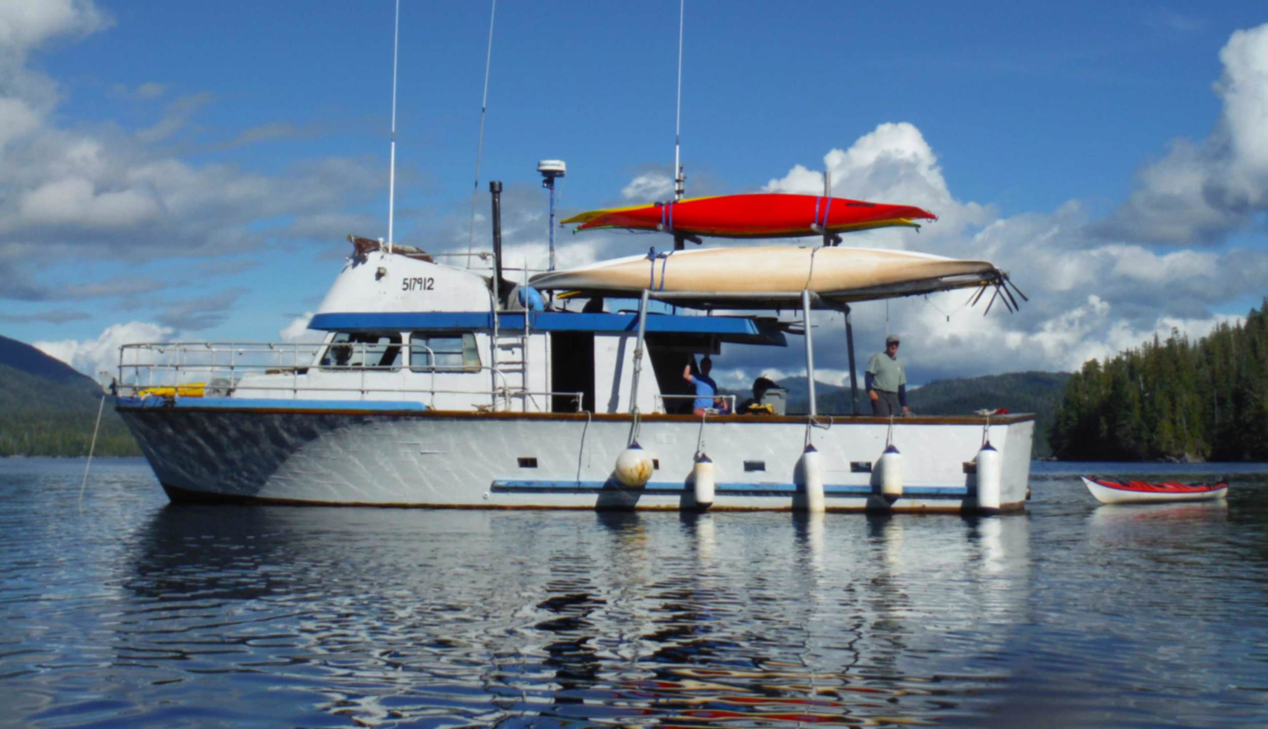  A sunny day in September at Orcas Cove. 